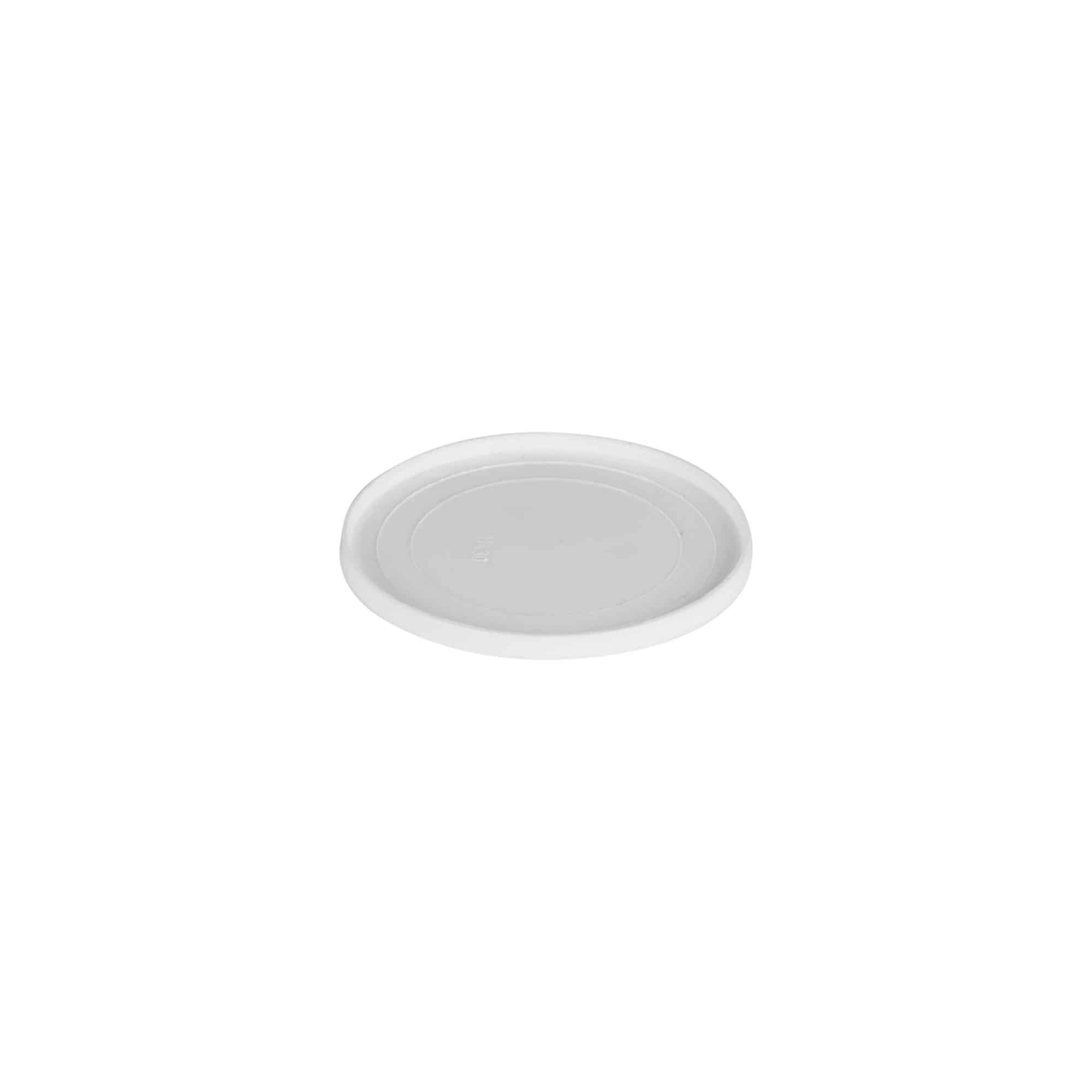 Afdekschijf voor 'Bianca' 15 ml, PP-kunststof, wit