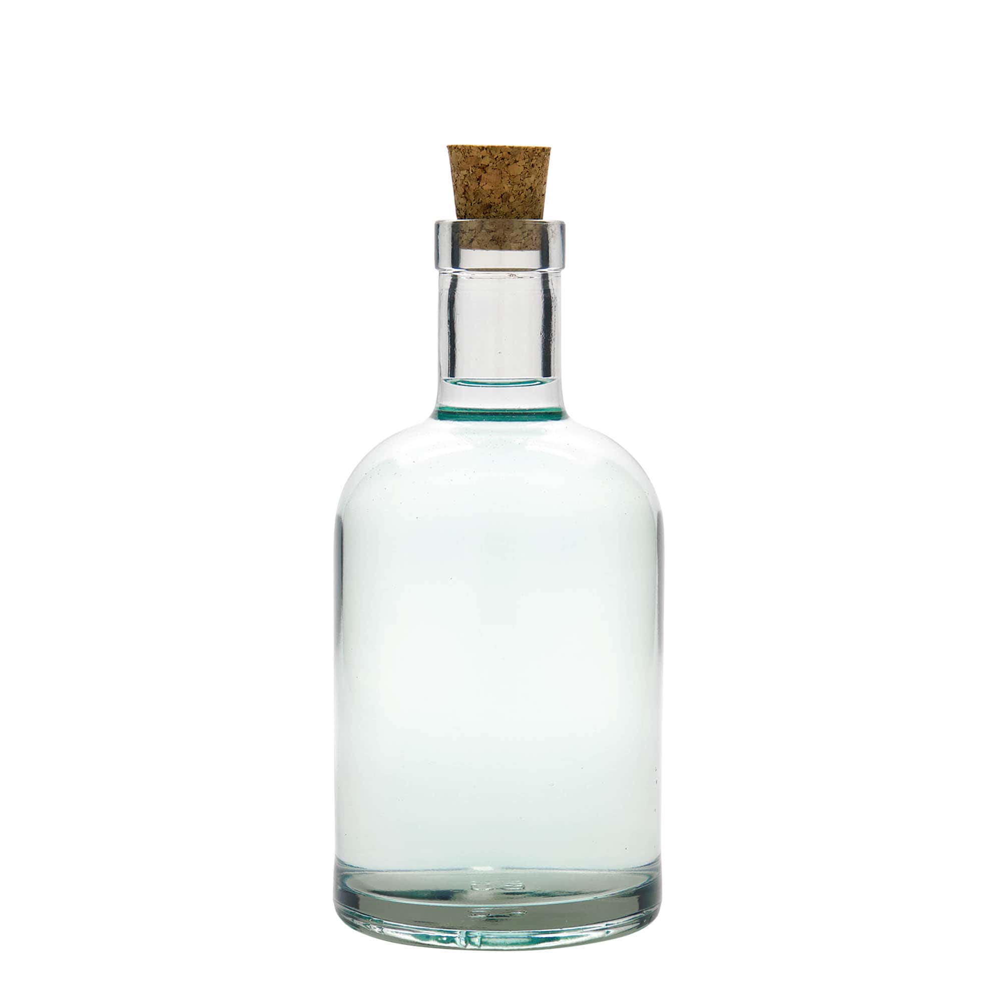 Glazen fles 'Claus', 500 ml, monding: kurk
