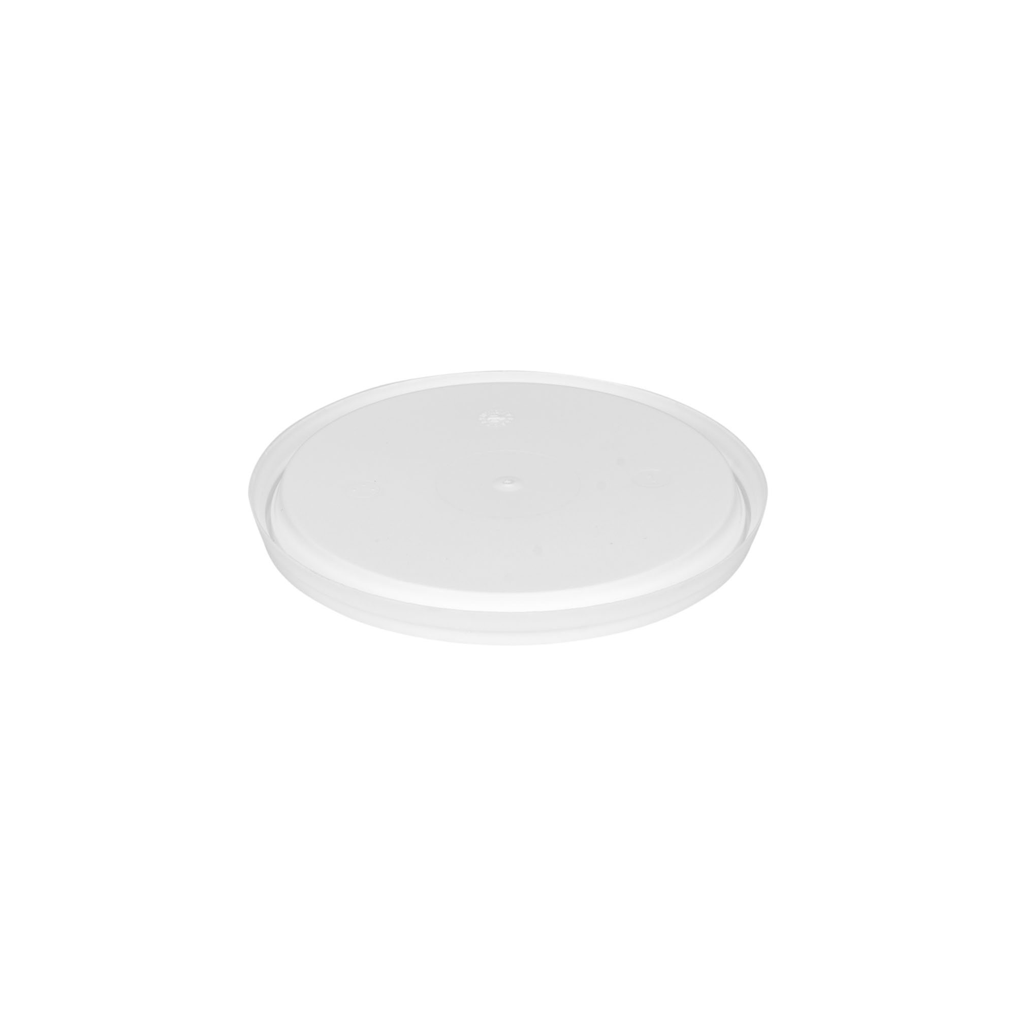 Deksel voor 0,6 l emmer, PP-kunststof, wit Deksel voor 0,6 l emmer, PP-kunststof, wit