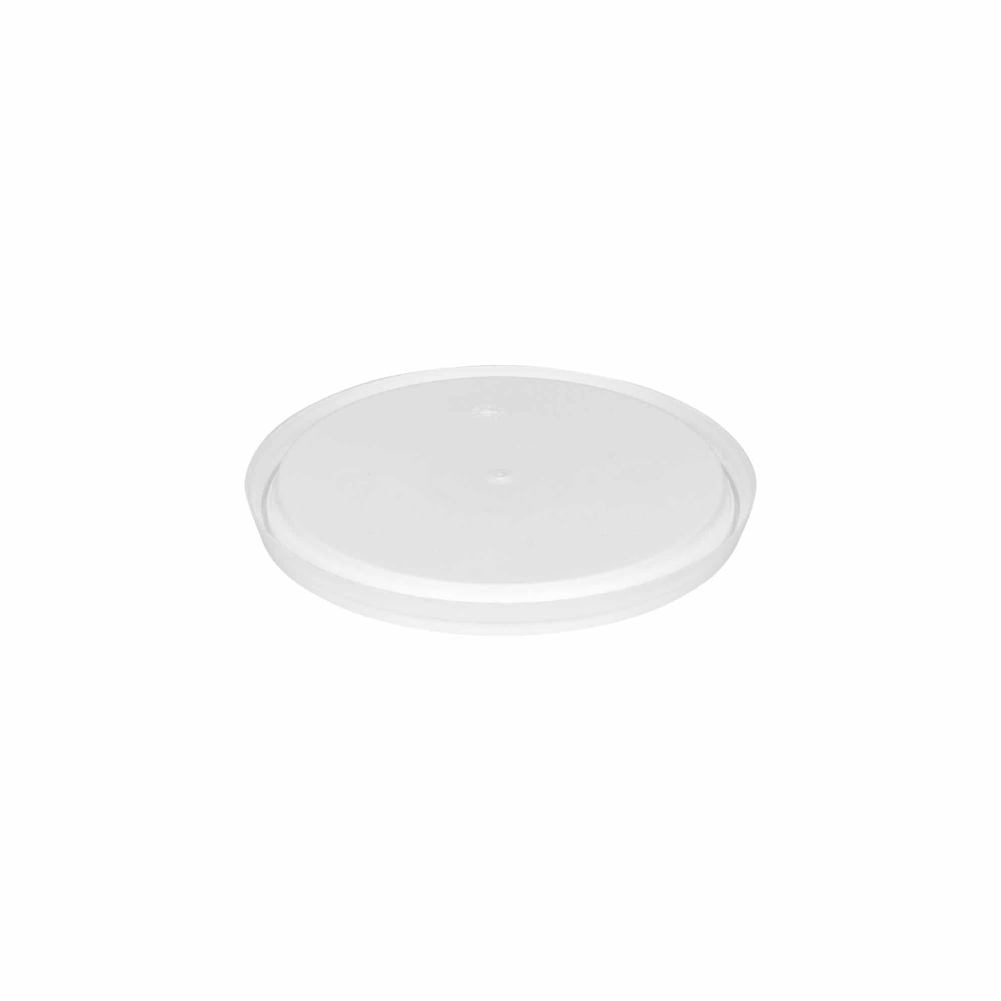 Deksel voor 0,6 l emmer, PP-kunststof, wit Deksel voor 0,6 l emmer, PP-kunststof, wit
