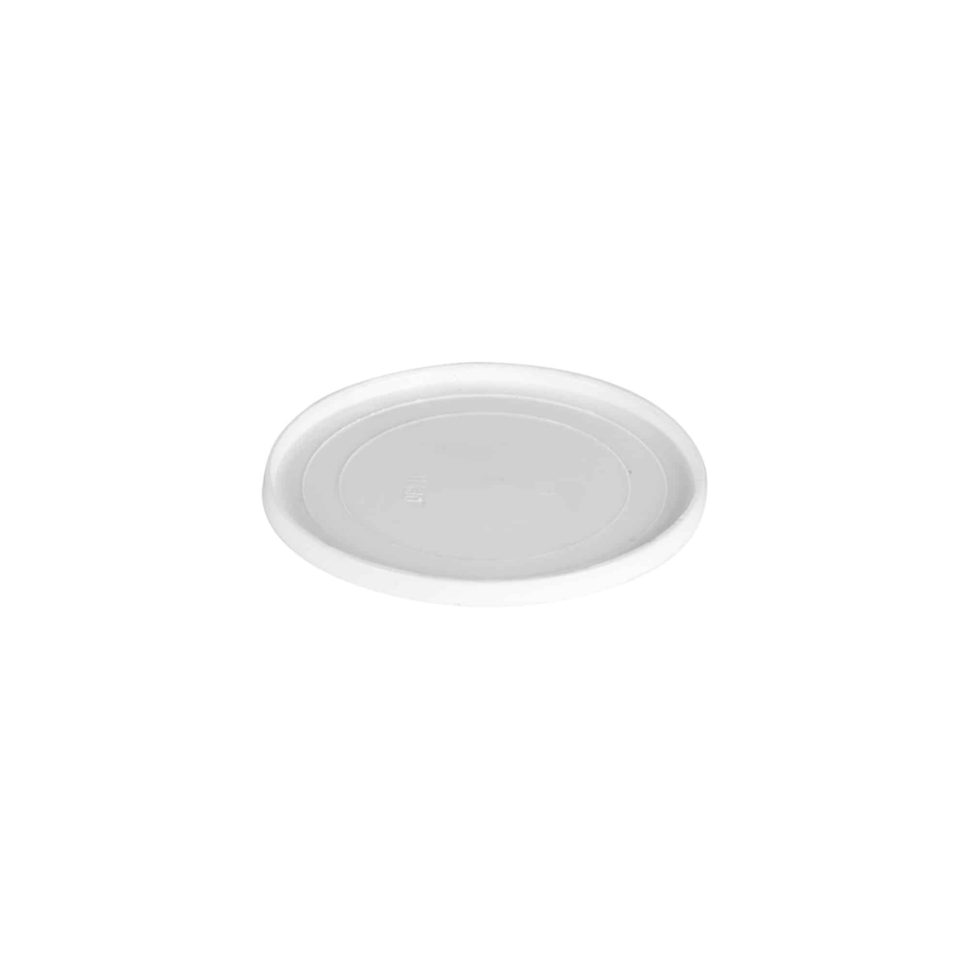 Afdekschijf voor 'Bianca' 30 ml, PP-kunststof, wit