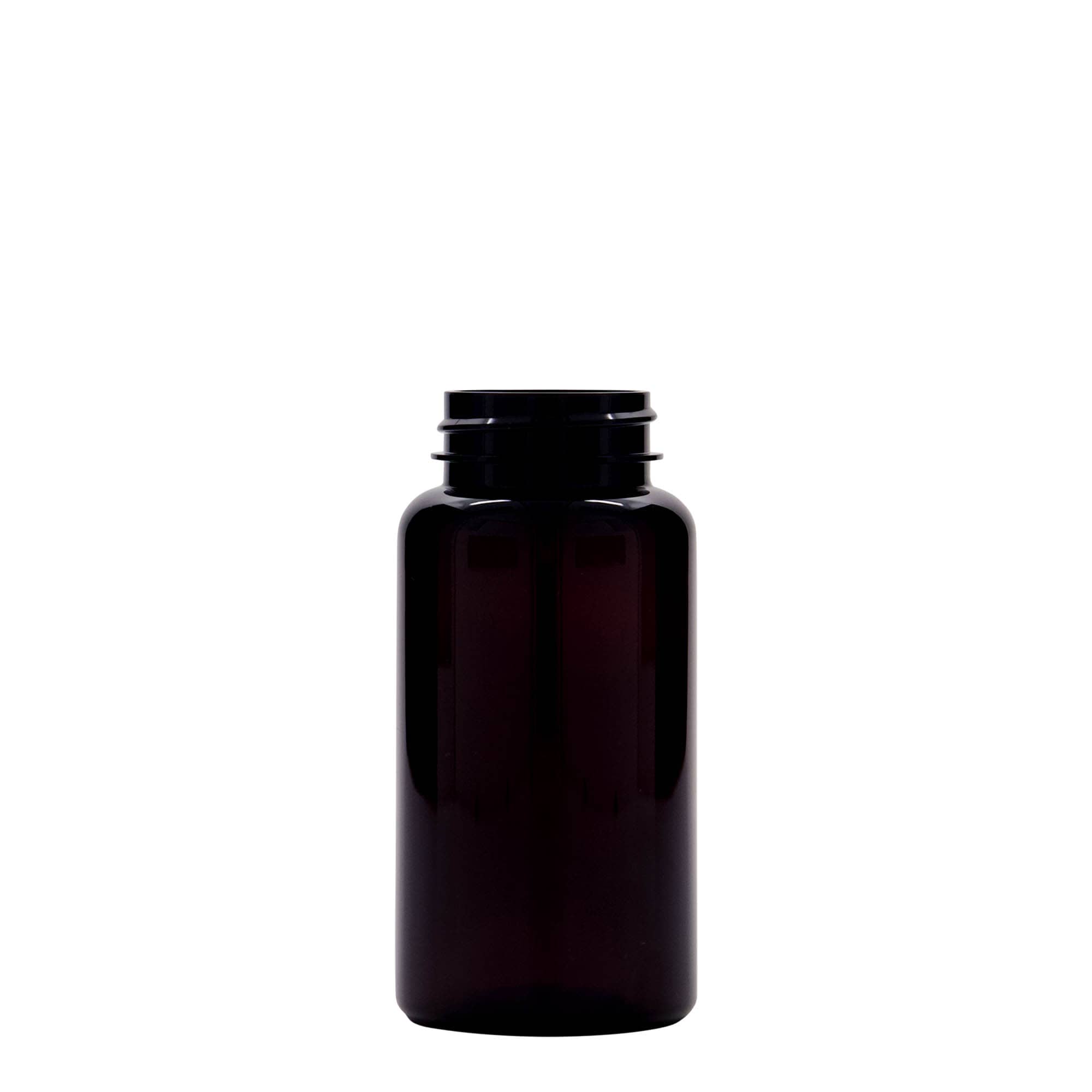 150 ml PET-verpakking, kunststof, bruin, opening: 38/400