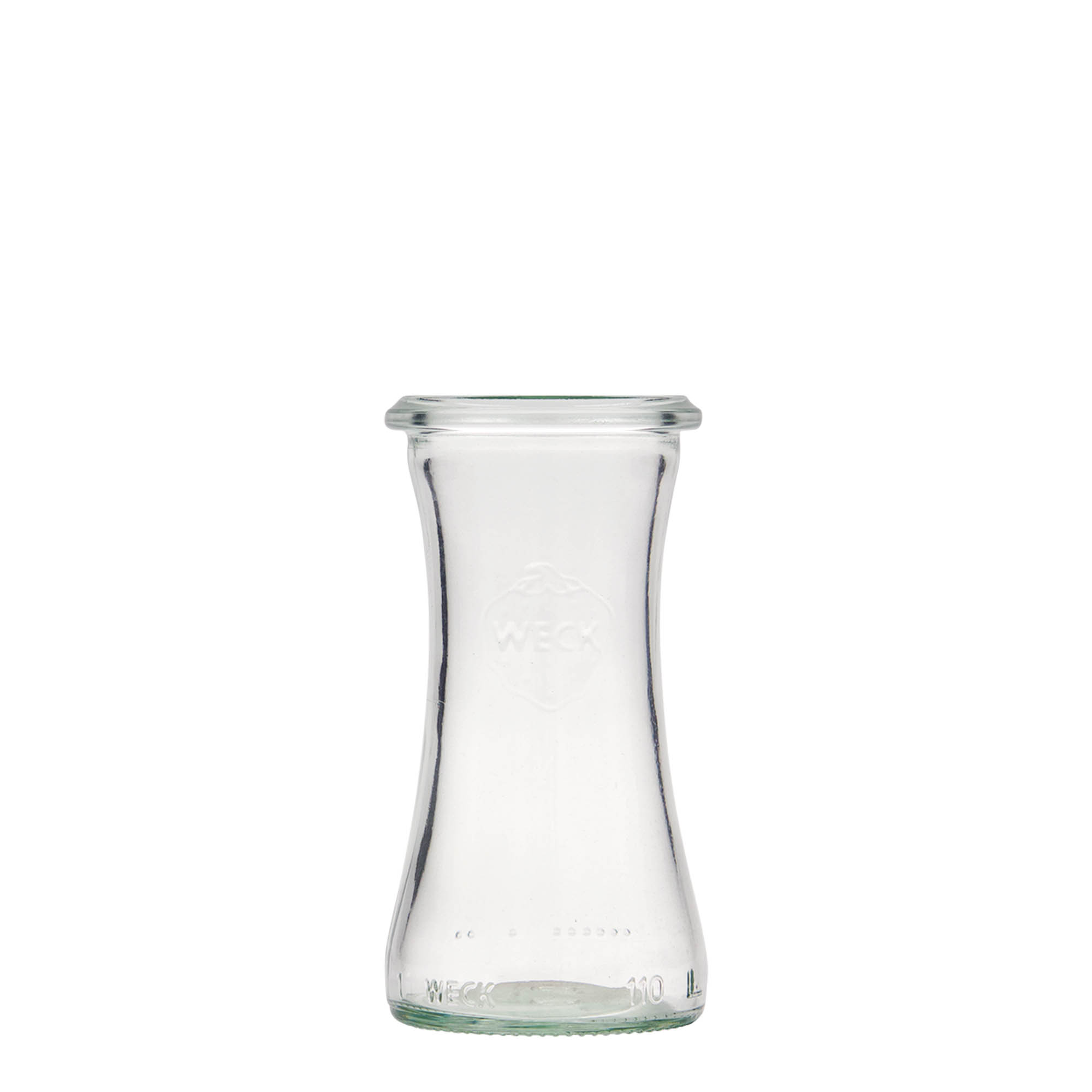 110 ml WECK-delicatessenglas, opening: ronde rand