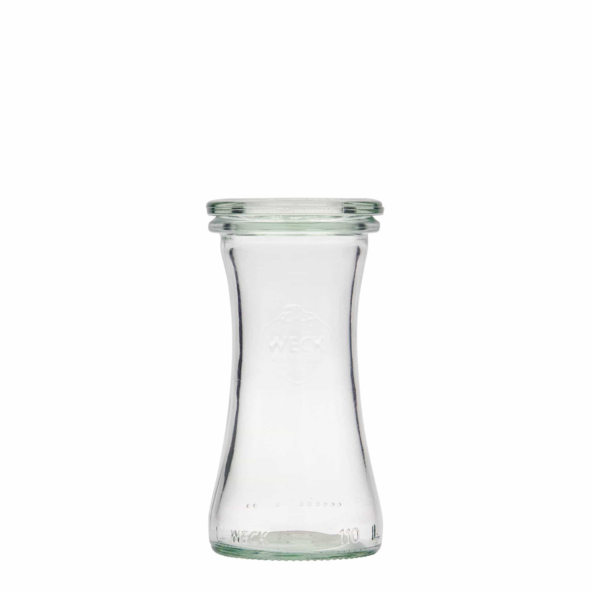 110 ml WECK-delicatessenglas, opening: ronde rand