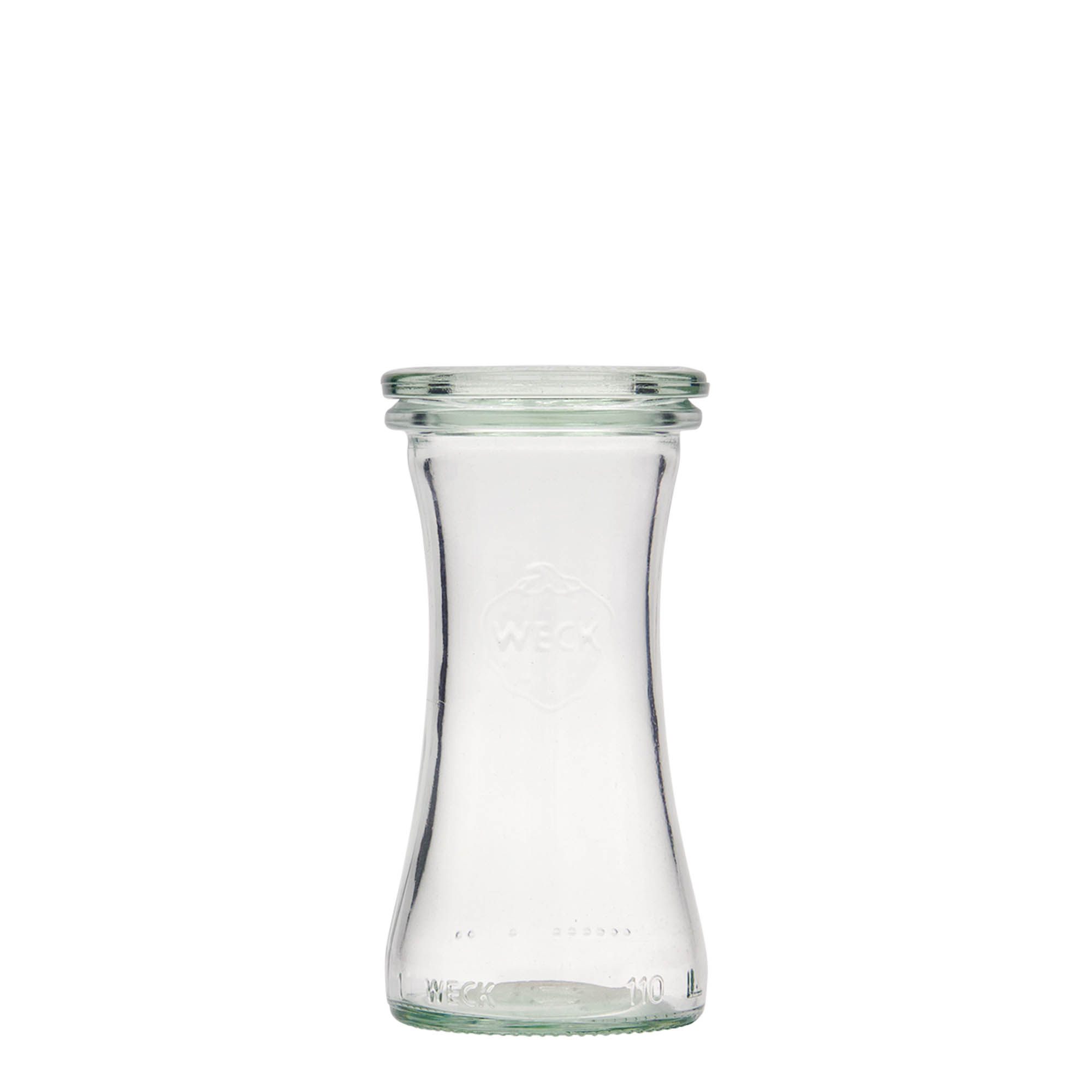 110 ml WECK-delicatessenglas, opening: ronde rand