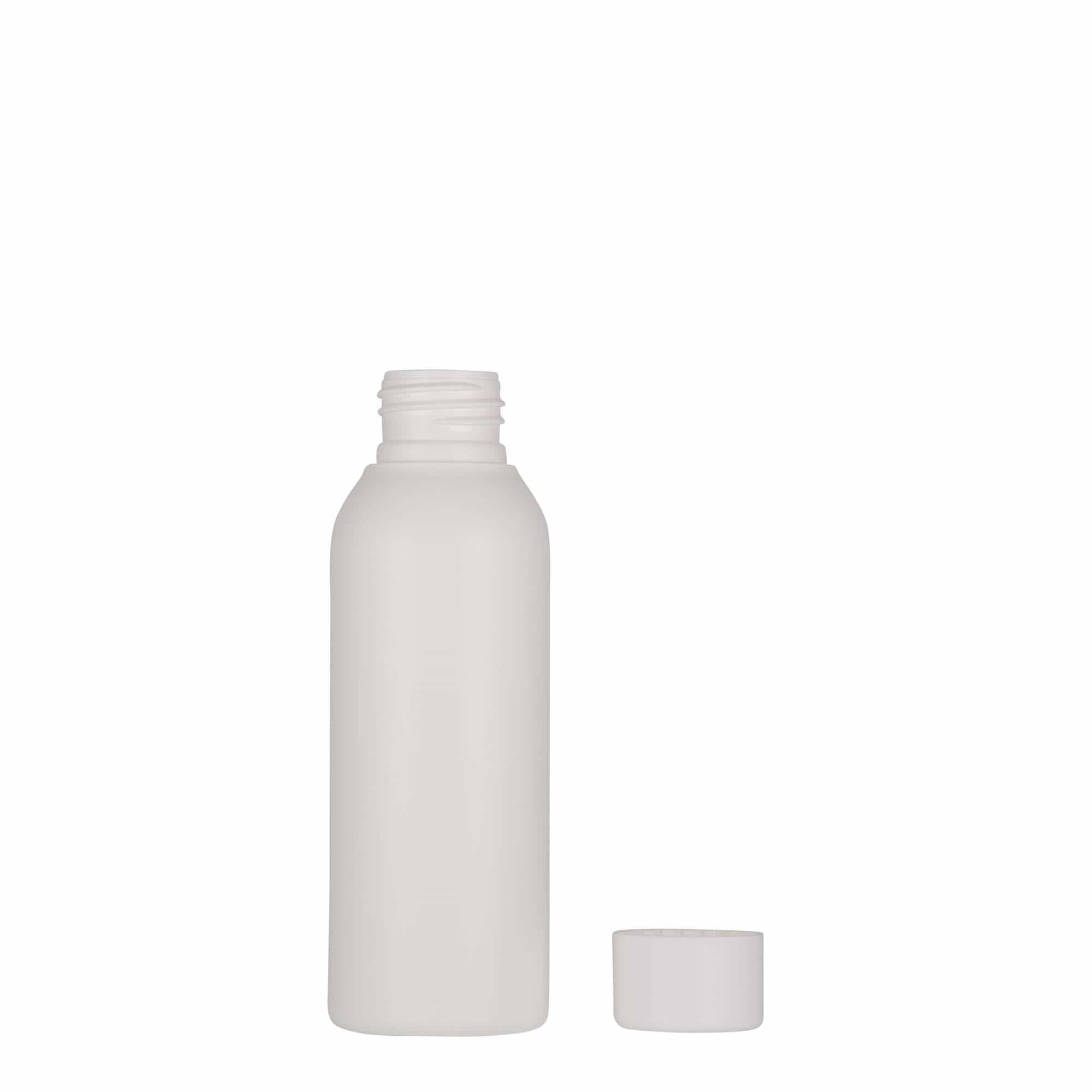100 ml kunststoffles 'Tuffy', HDPE, wit, hals: 24/410