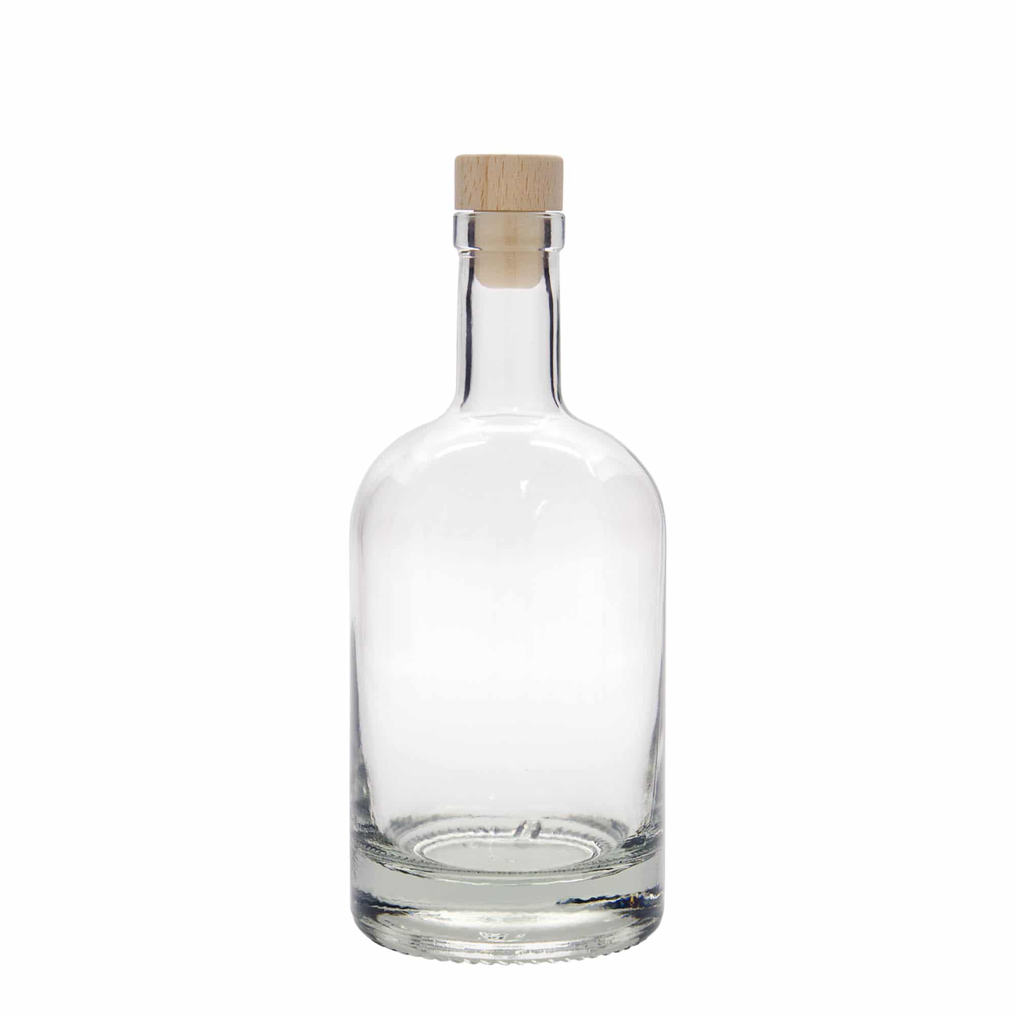 Glazen fles 'First Class', 500 ml, monding: kurk