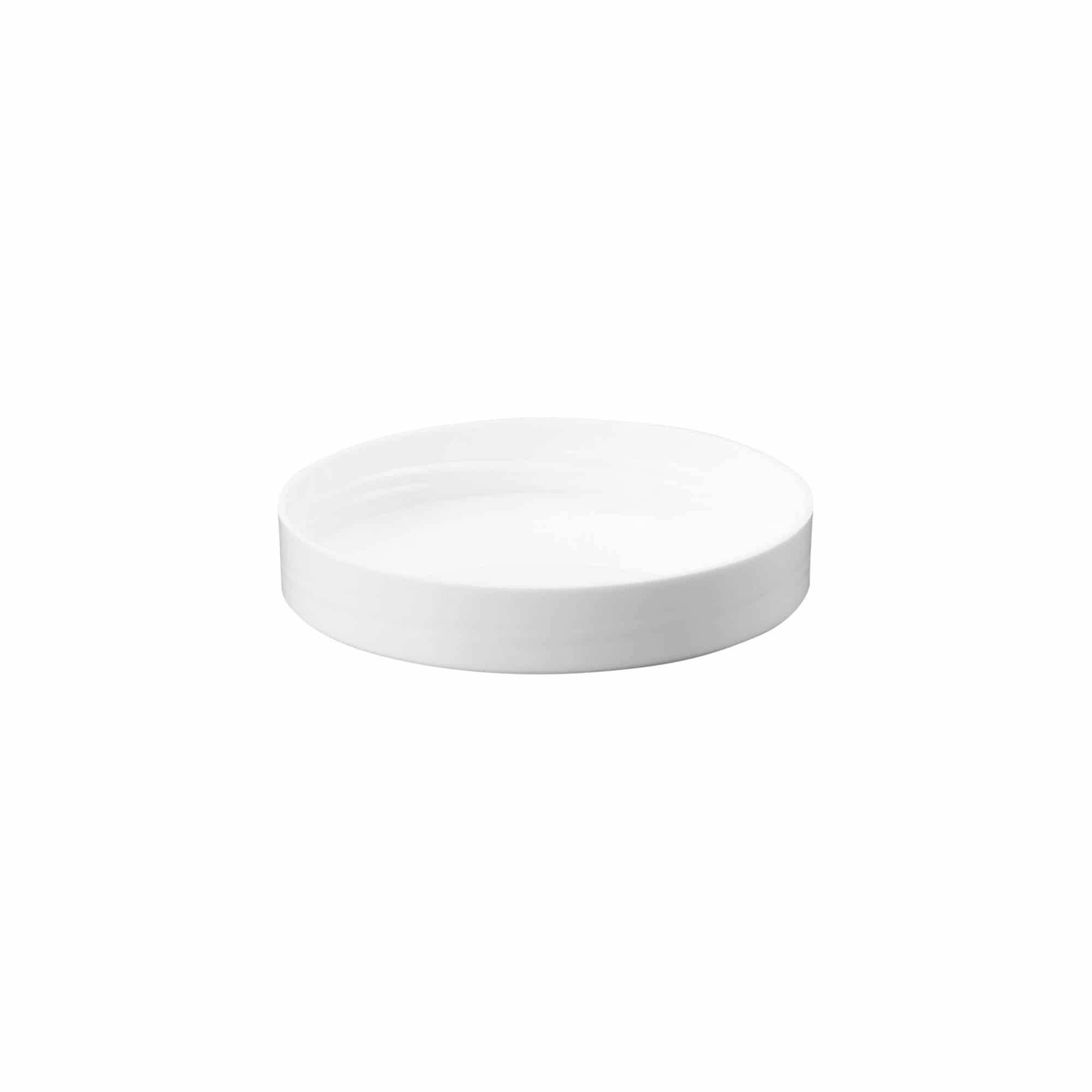 Schroefsluiting 'White Line', 125 ml, PP-kunststof, wit