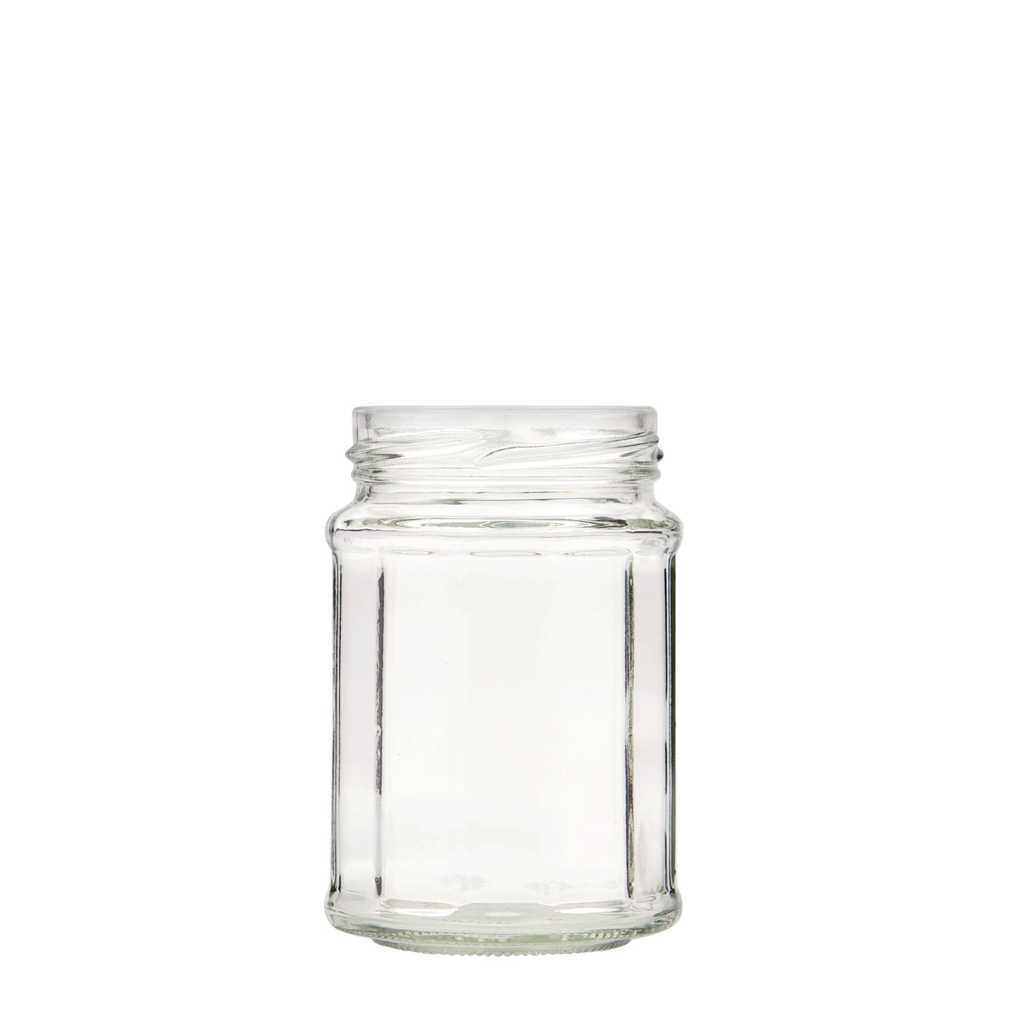 192 ml zeskantglas, twaalfhoekig, opening: Twist-Off (TO 58)