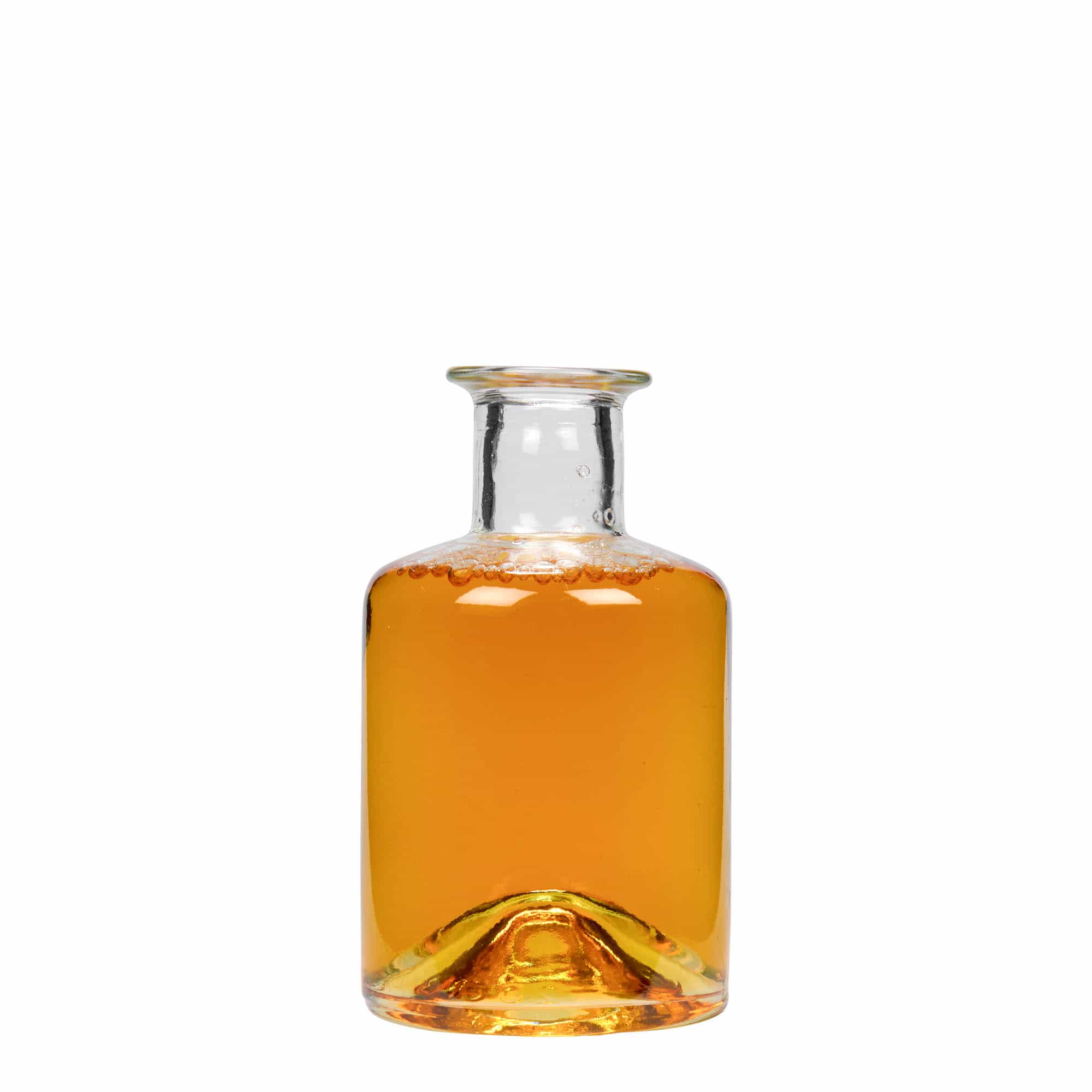 200 ml glazen fles apotheker, opening: kurk 200 ml glazen fles apotheker, opening: kurk
