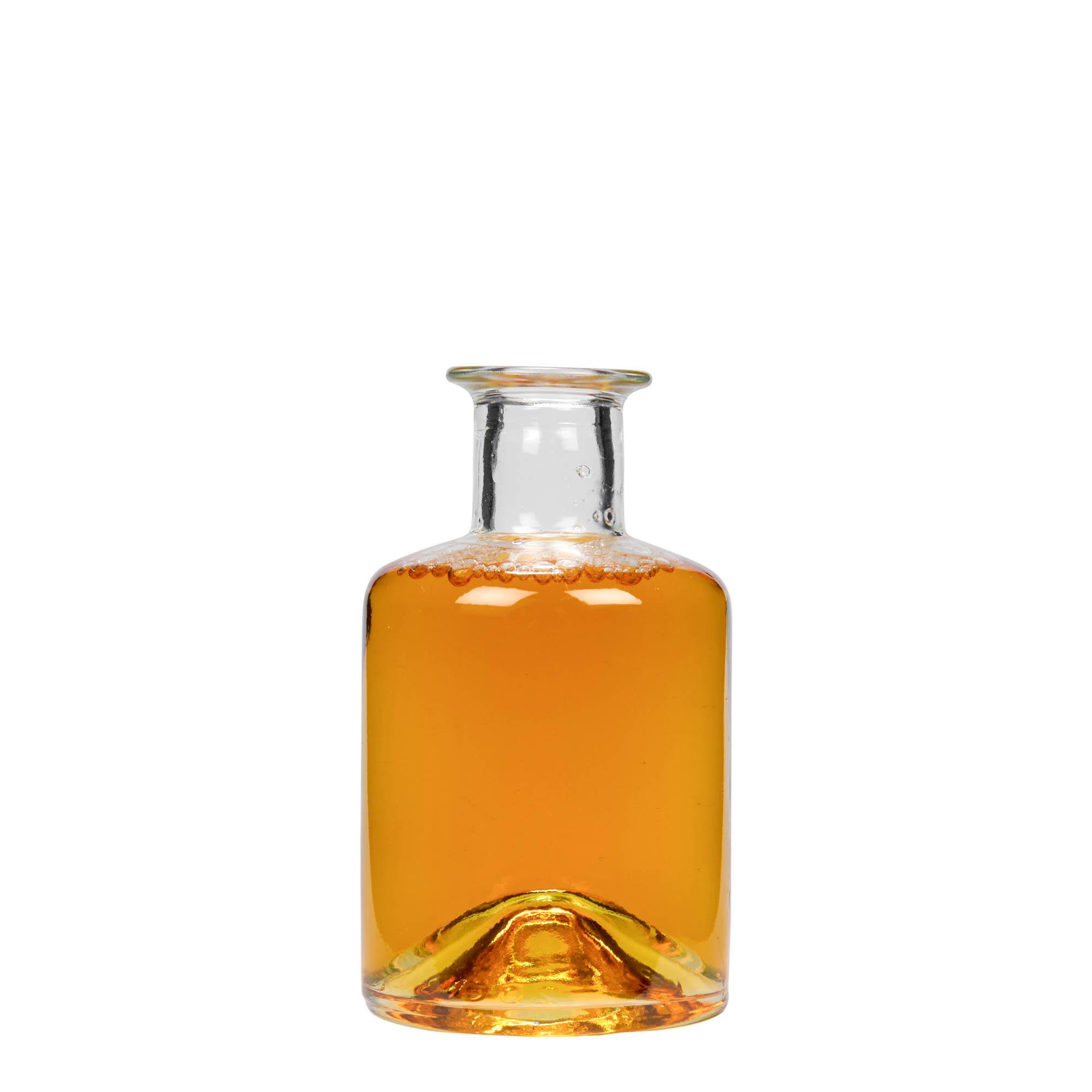 200 ml glazen fles apotheker, opening: kurk