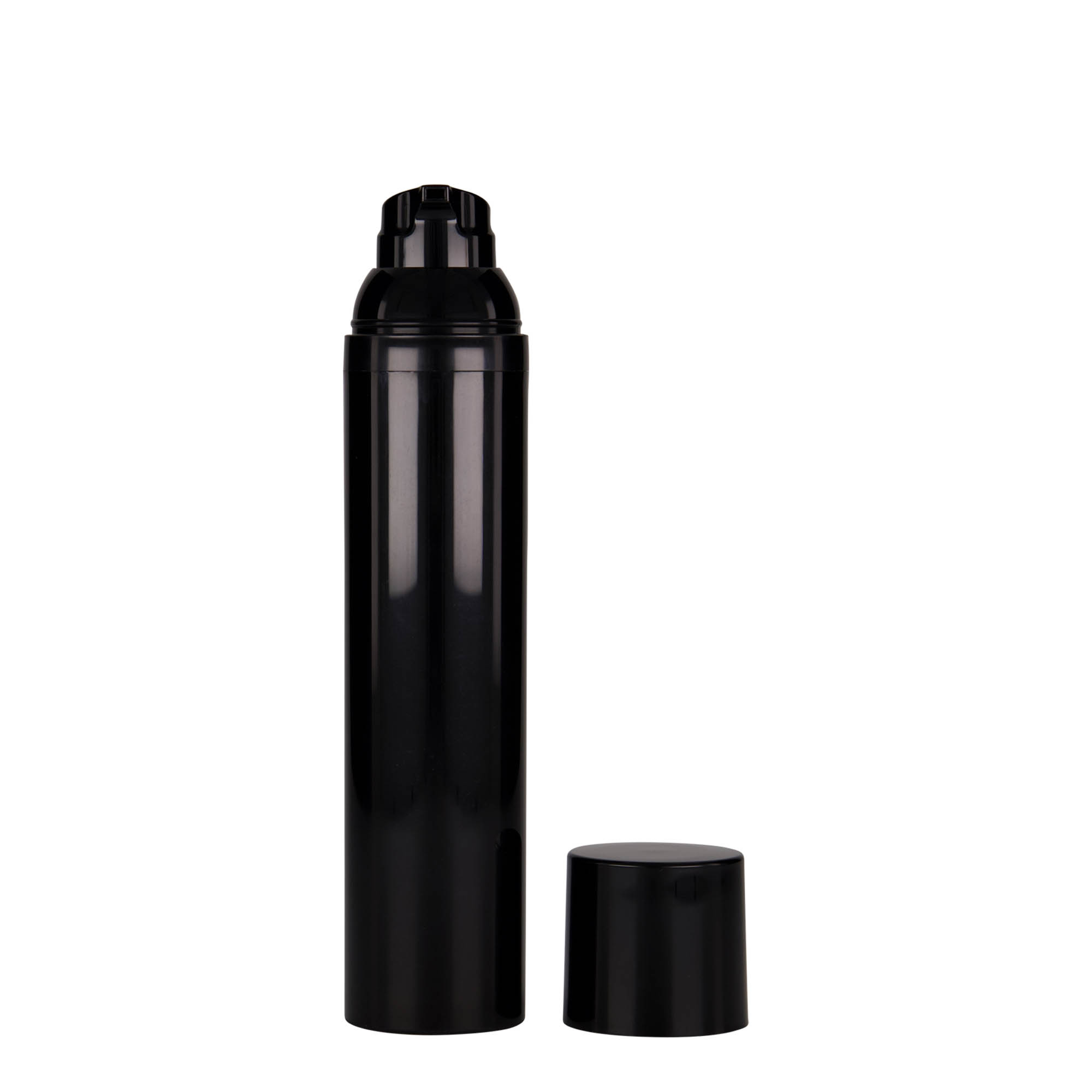 100 ml Airless Dispenser 'Mezzo', PP-kunststof, zwart 100 ml Airless Dispenser 'Mezzo', PP-kunststof, zwart