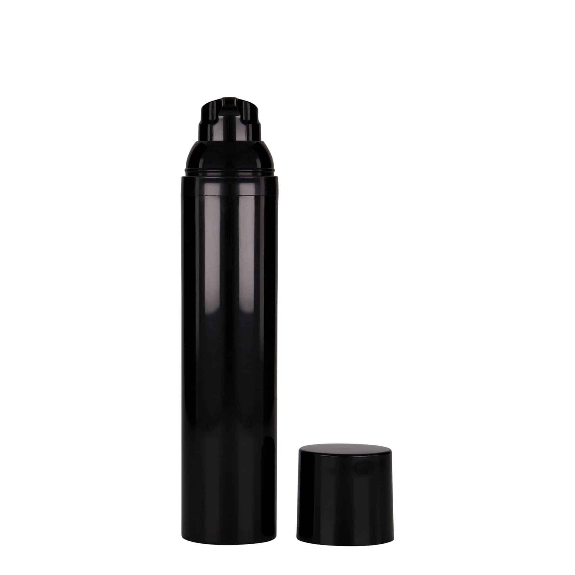 100 ml Airless Dispenser 'Mezzo', PP-kunststof, zwart