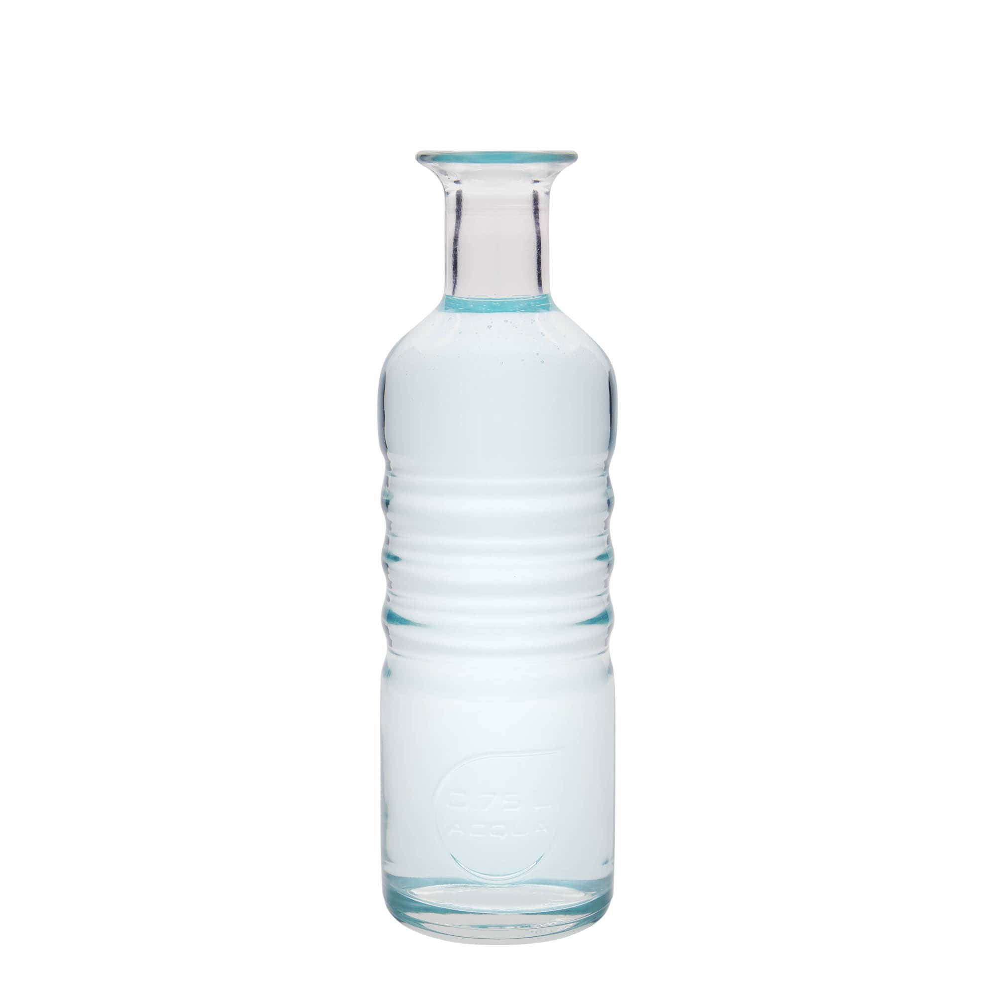 750 ml glazen fles 'Optima Acqua', hals: kurk