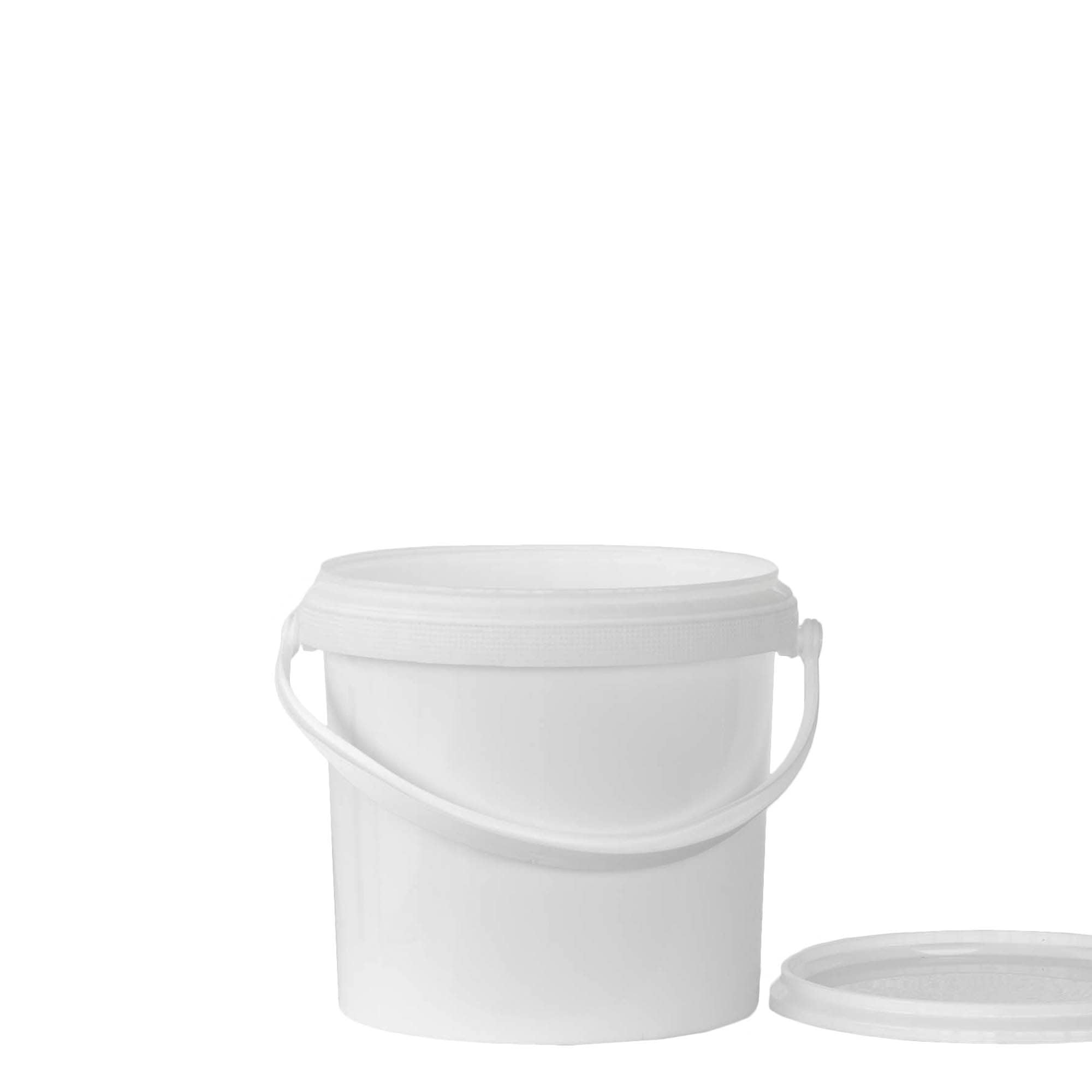 2,5 l emmer, PP-kunststof, wit