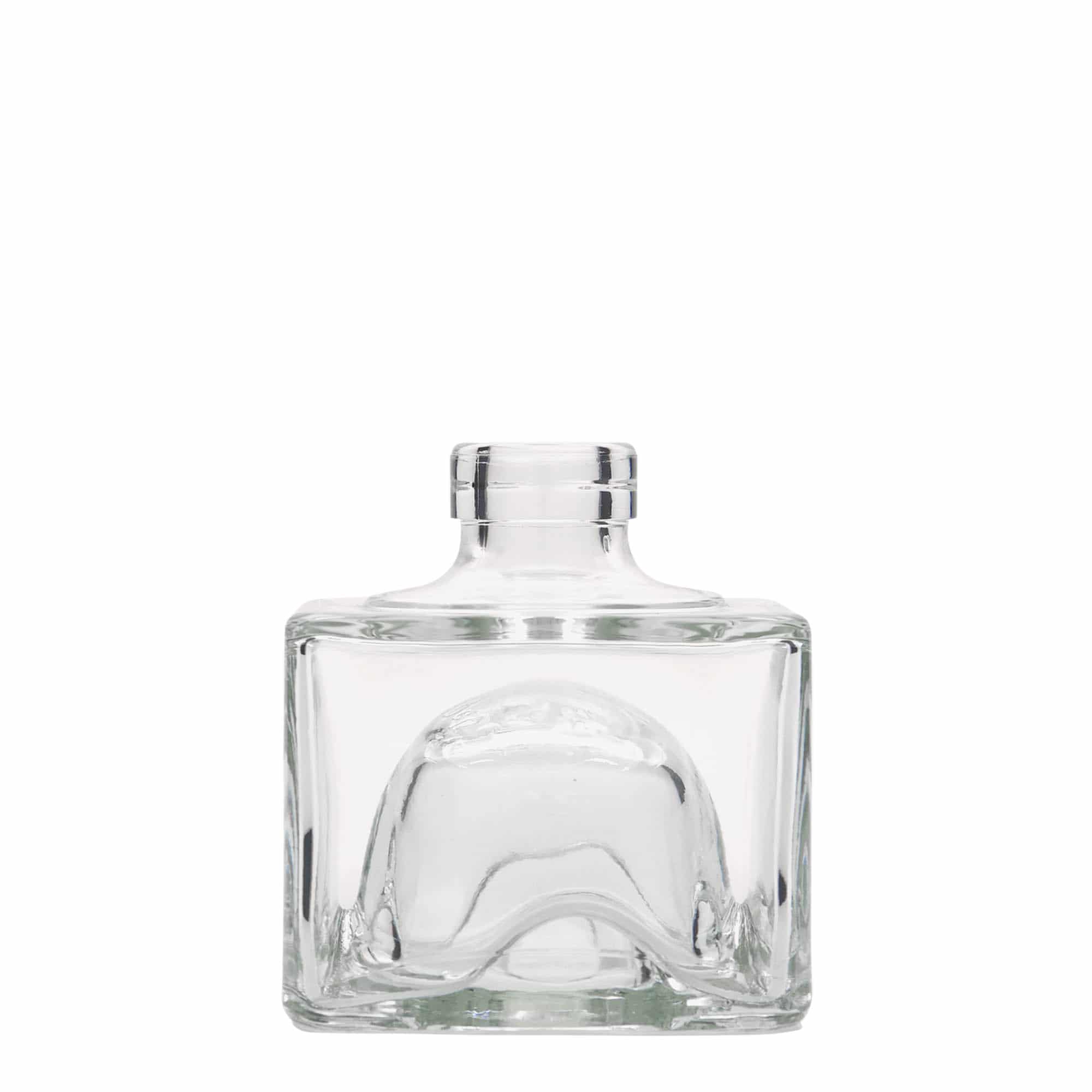 200 ml glazen fles 'Cocolores', vierkant, opening: kurk