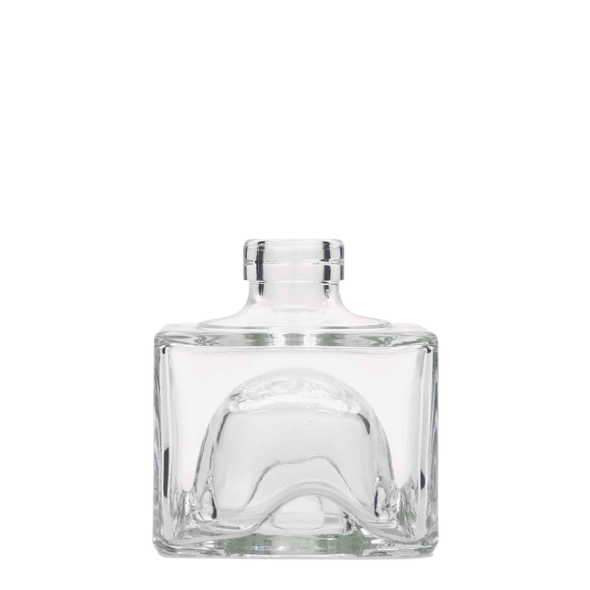 200 ml glazen fles 'Cocolores', vierkant, opening: kurk