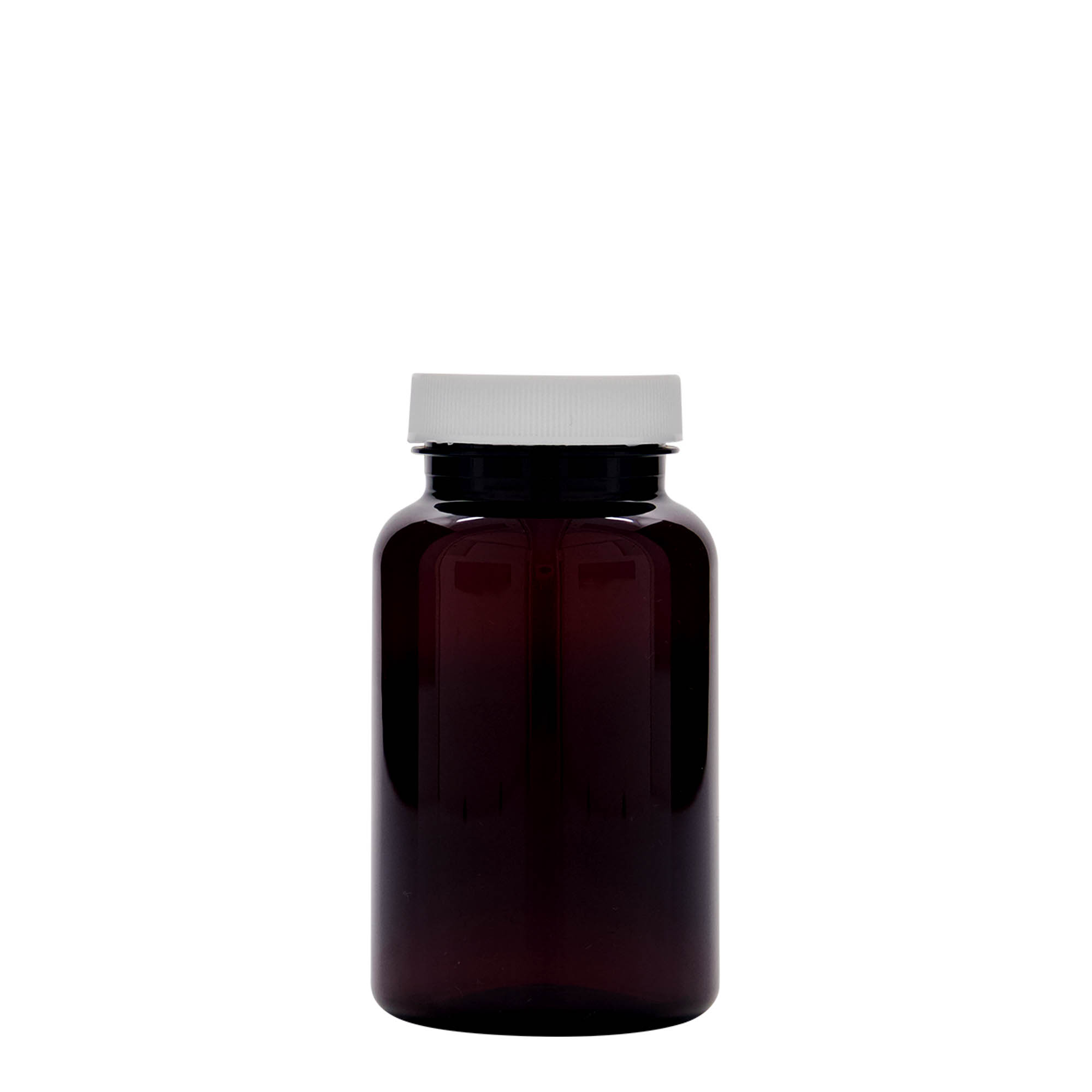 200 ml PET-verpakking, kunststof, bruin, opening: 45/400