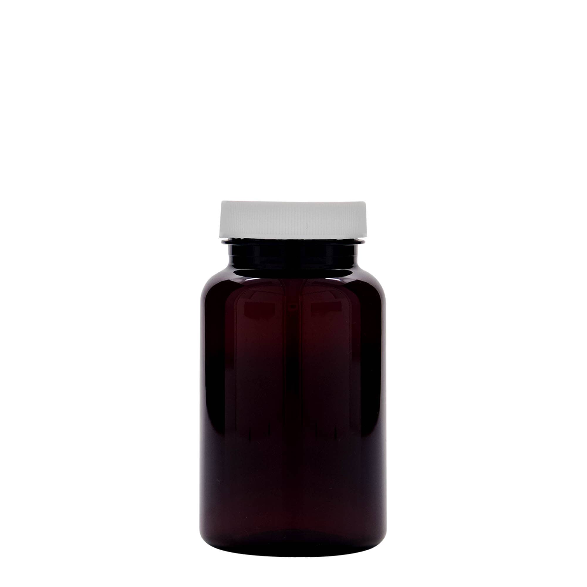 200 ml PET-verpakking, kunststof, bruin, opening: 45/400