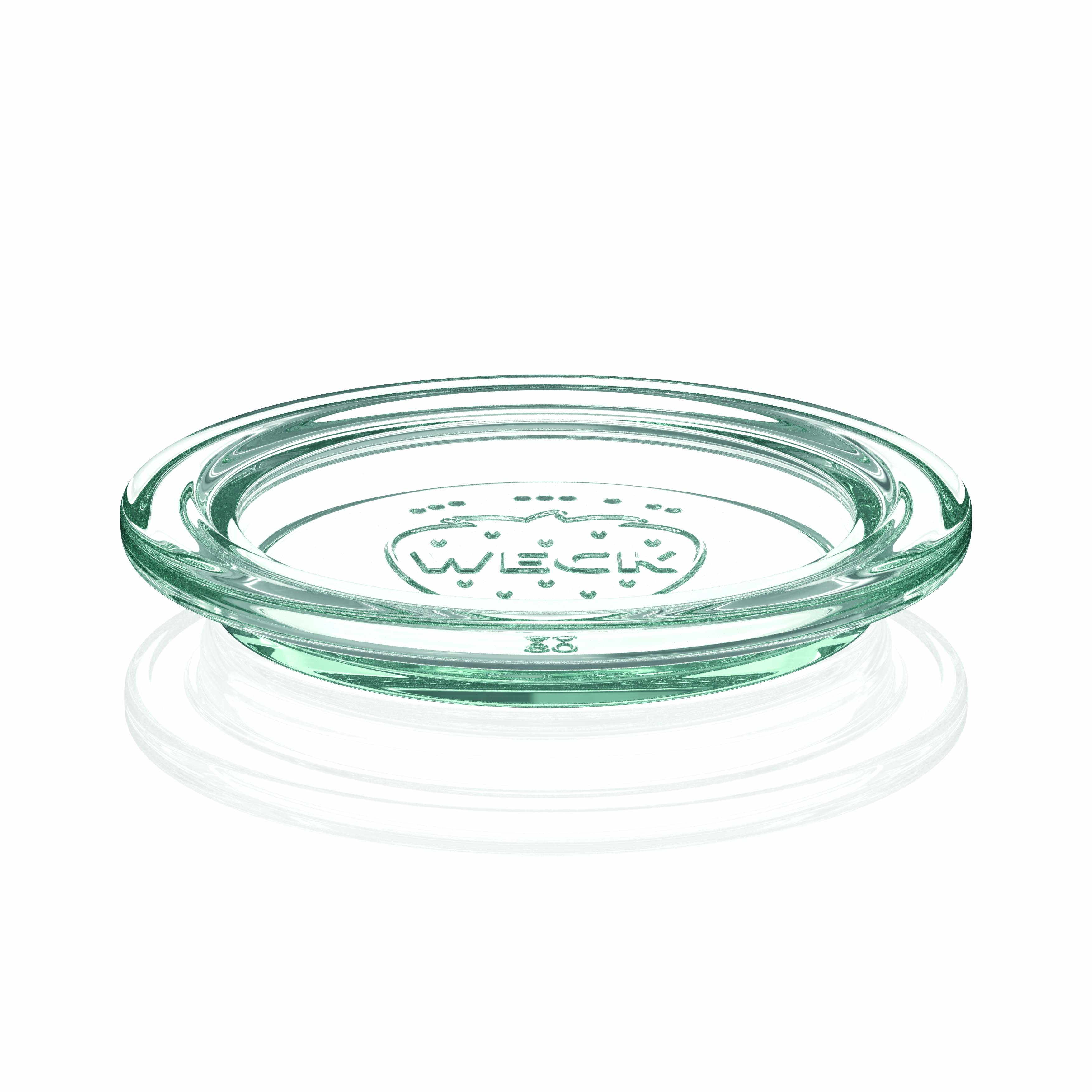 12x 165 ml WECK-stortglas met glazen deksel RR 80