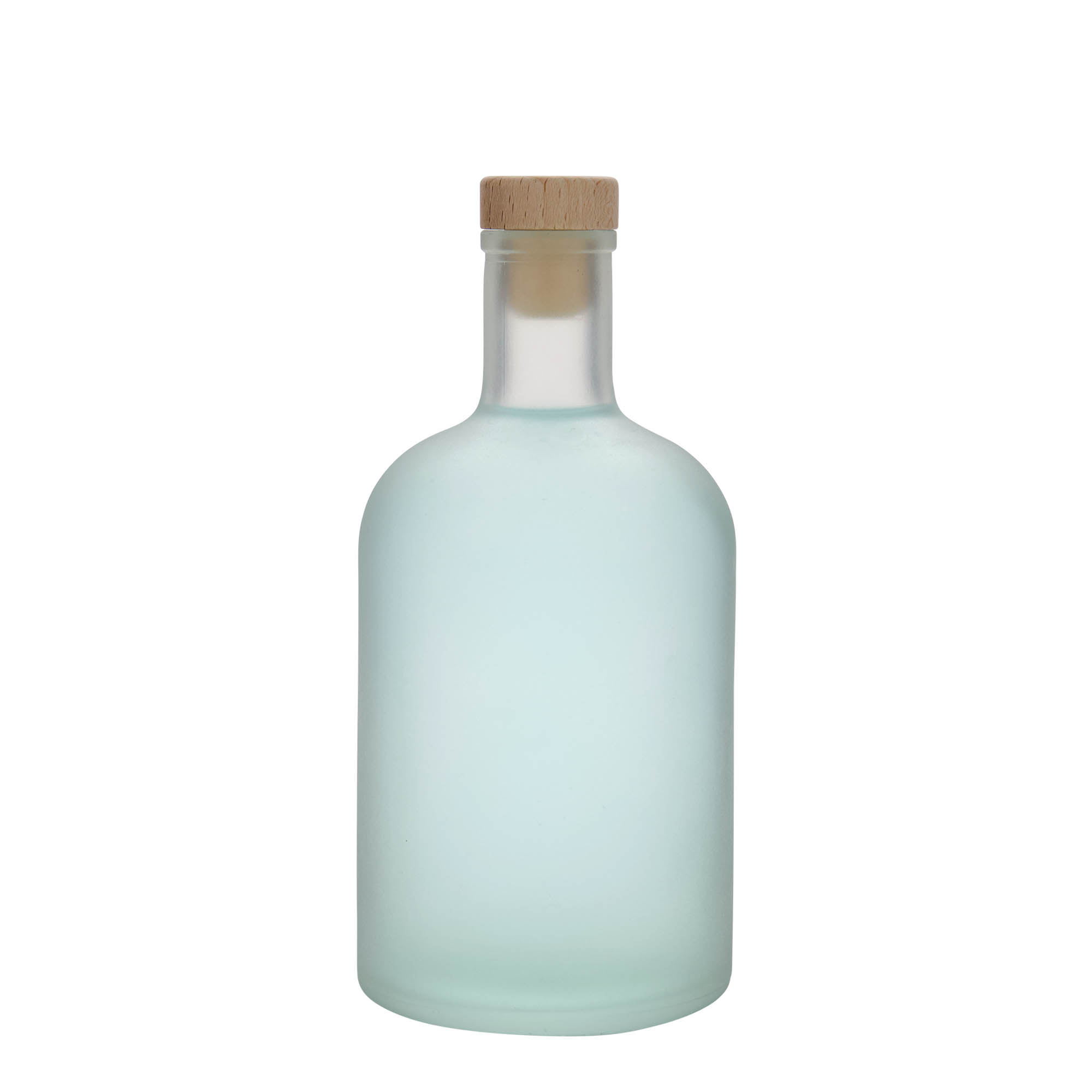 700 ml glazen fles 'Gerardino', geijsd, opening: kurk
