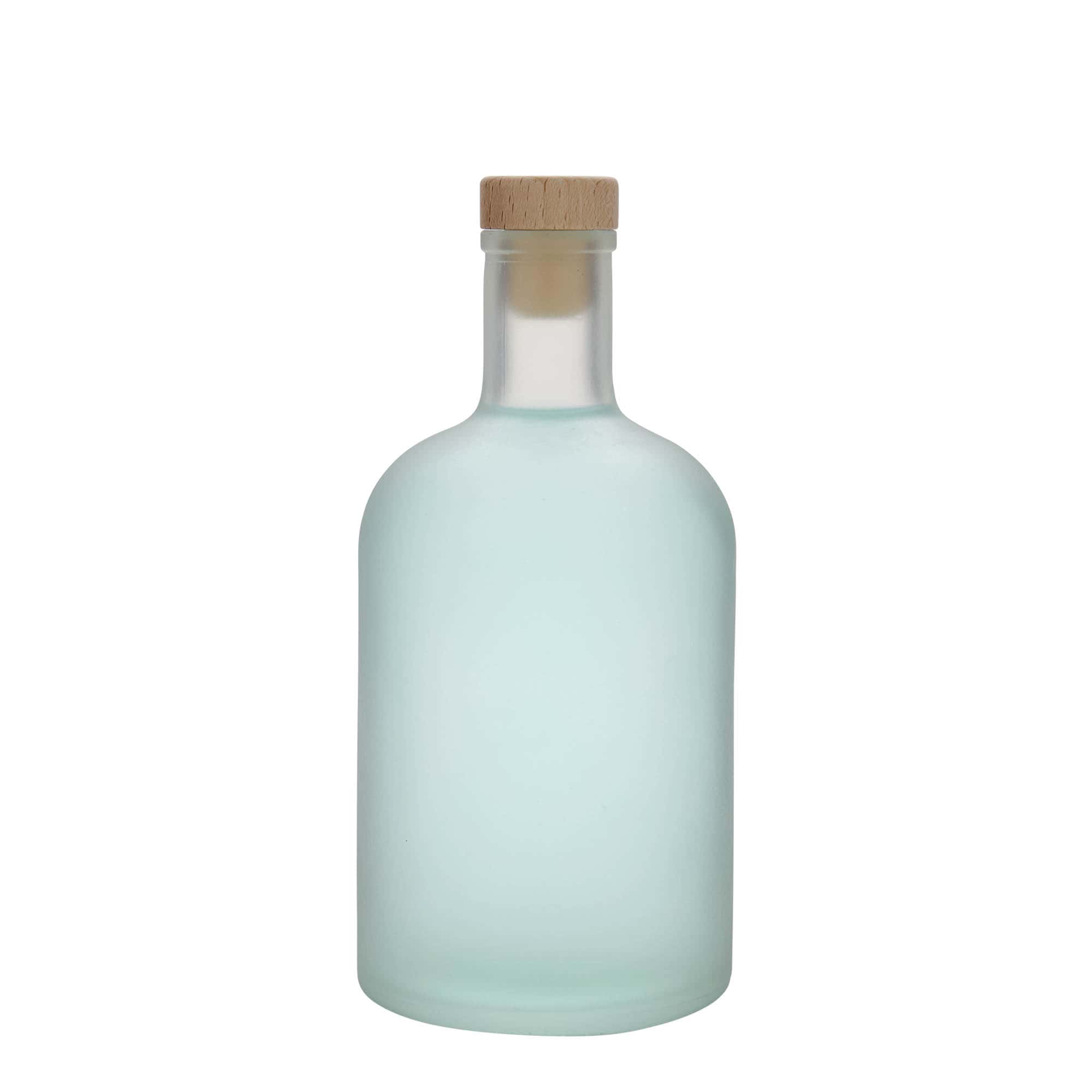 700 ml glazen fles 'Gerardino', geijsd, opening: kurk