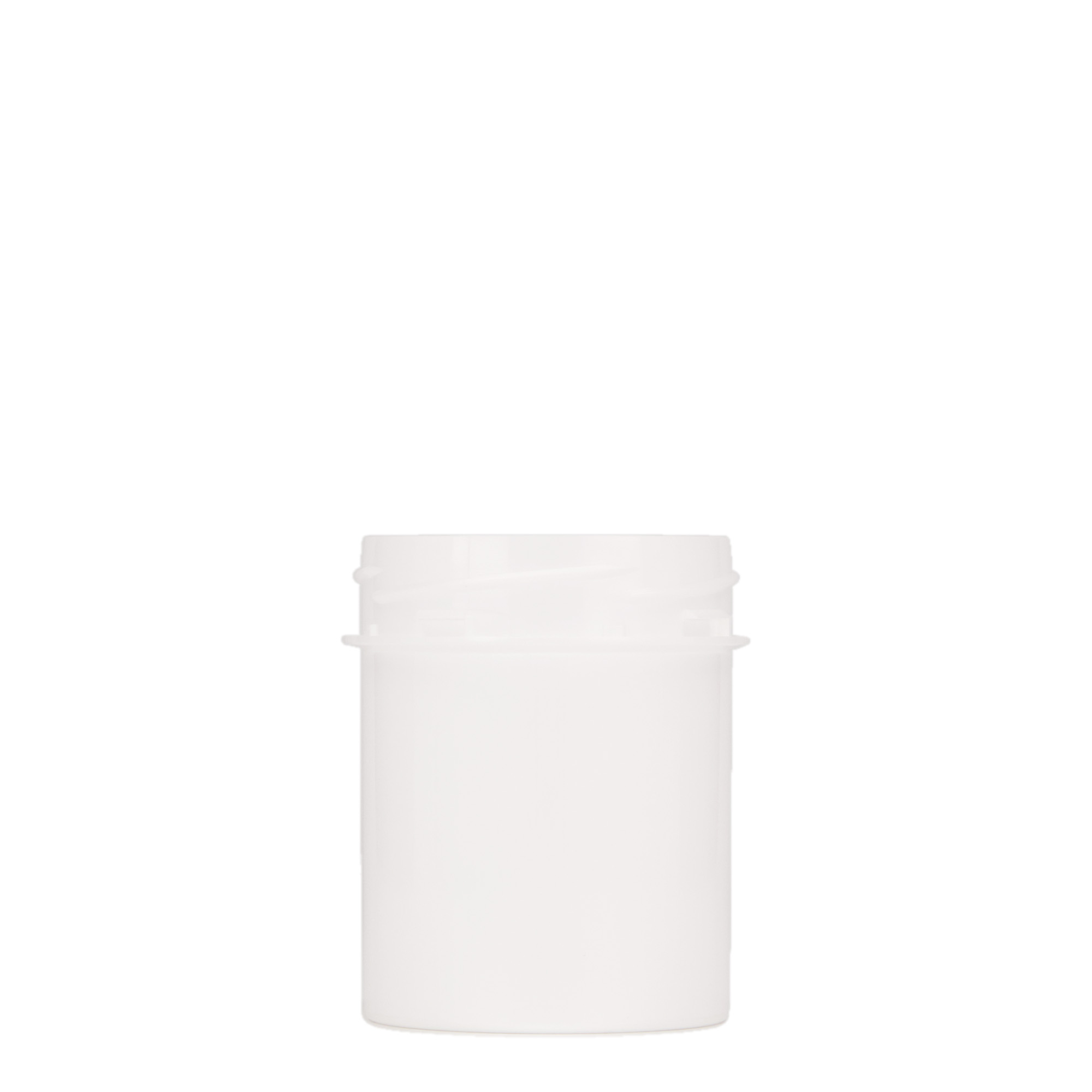 Plastic pot 'Securilock', 150 ml, PP, wit, monding: schroefsluiting Plastic pot 'Securilock', 150 ml, PP, wit, monding: schroefsluiting