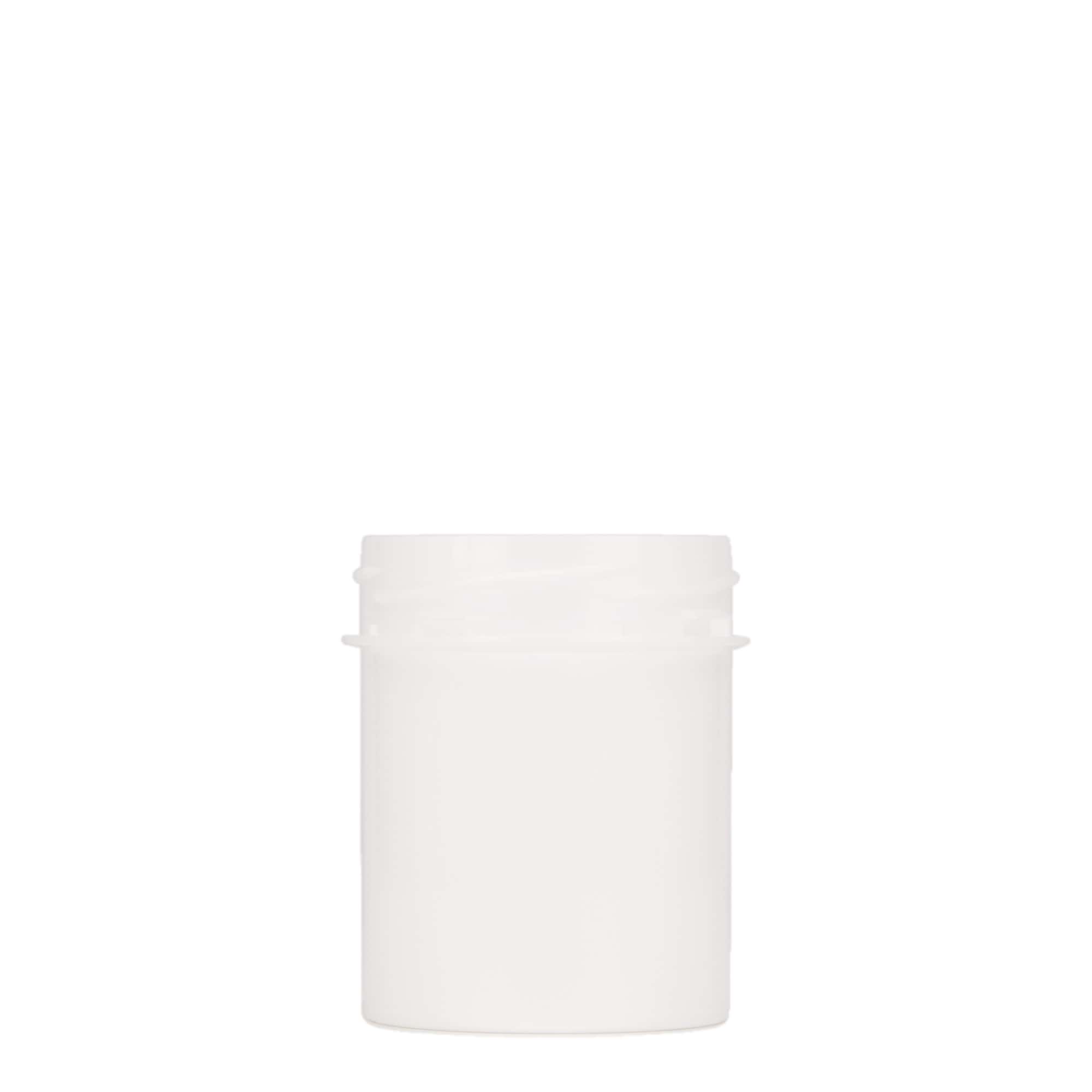 150 ml kunststoffles 'Securilock', PP, wit, opening: schroefdop