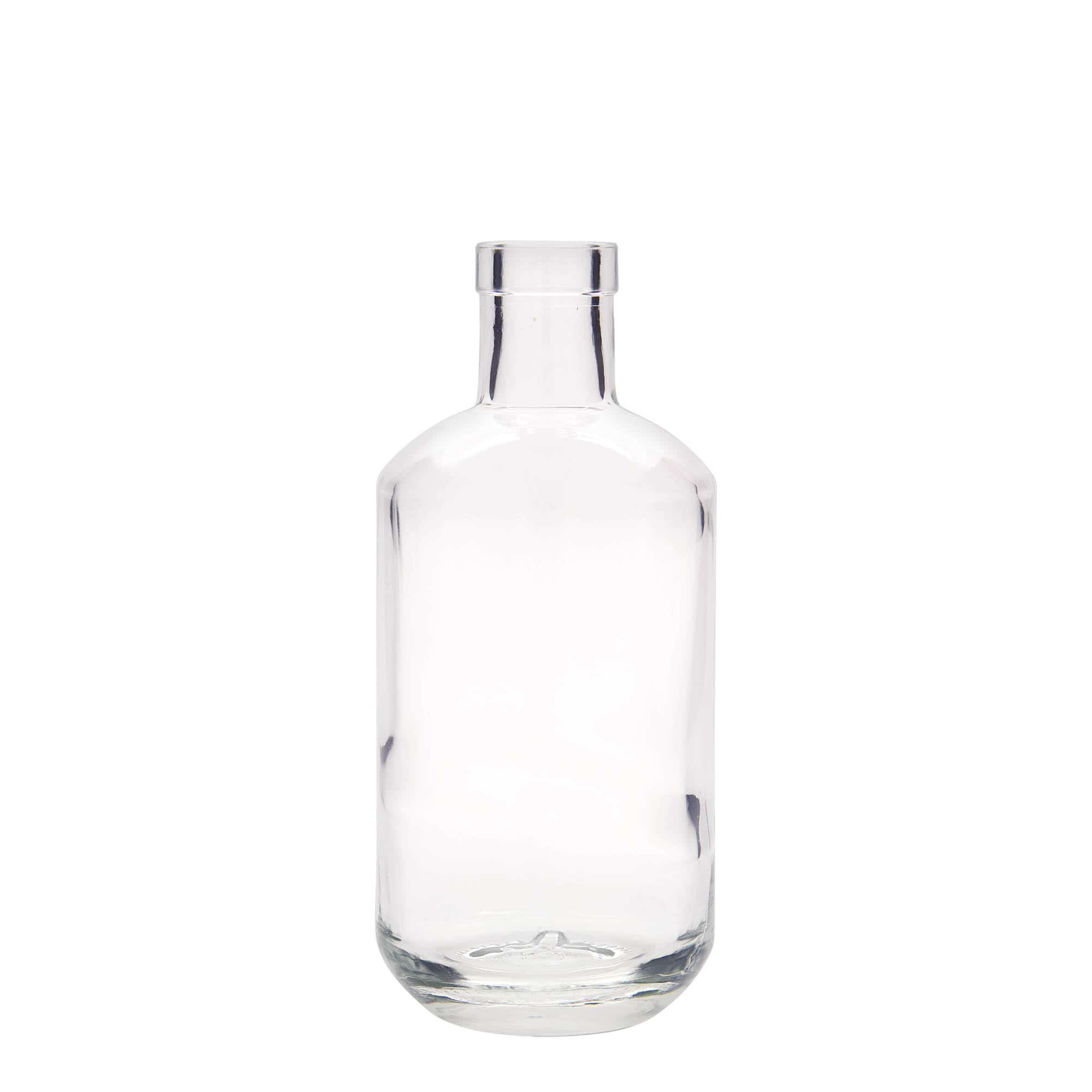 Glazen fles 'Vienna', 500 ml, monding: kurk Glazen fles 'Vienna', 500 ml, monding: kurk