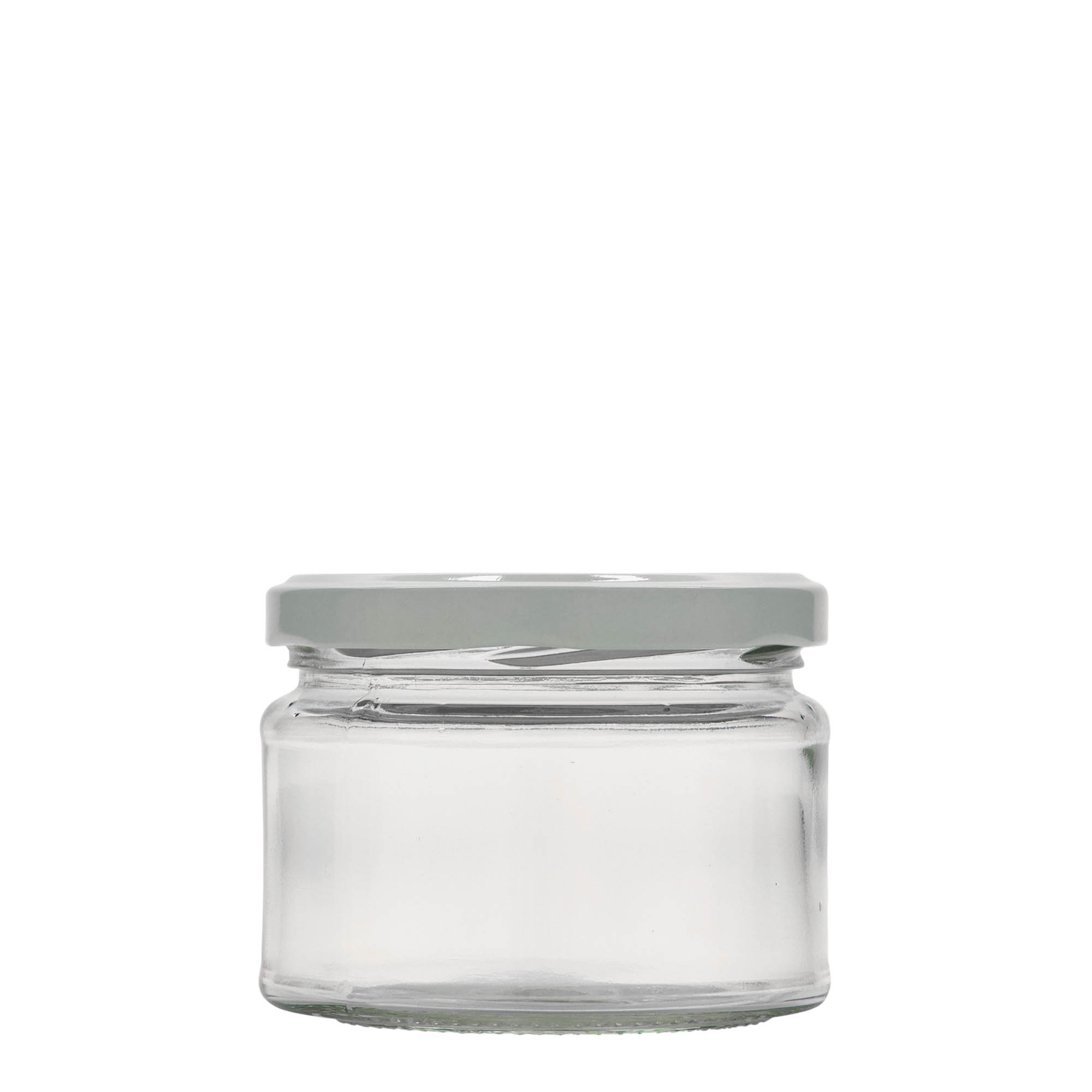 280 ml plat rond glas, opening: twist-off (TO 82)