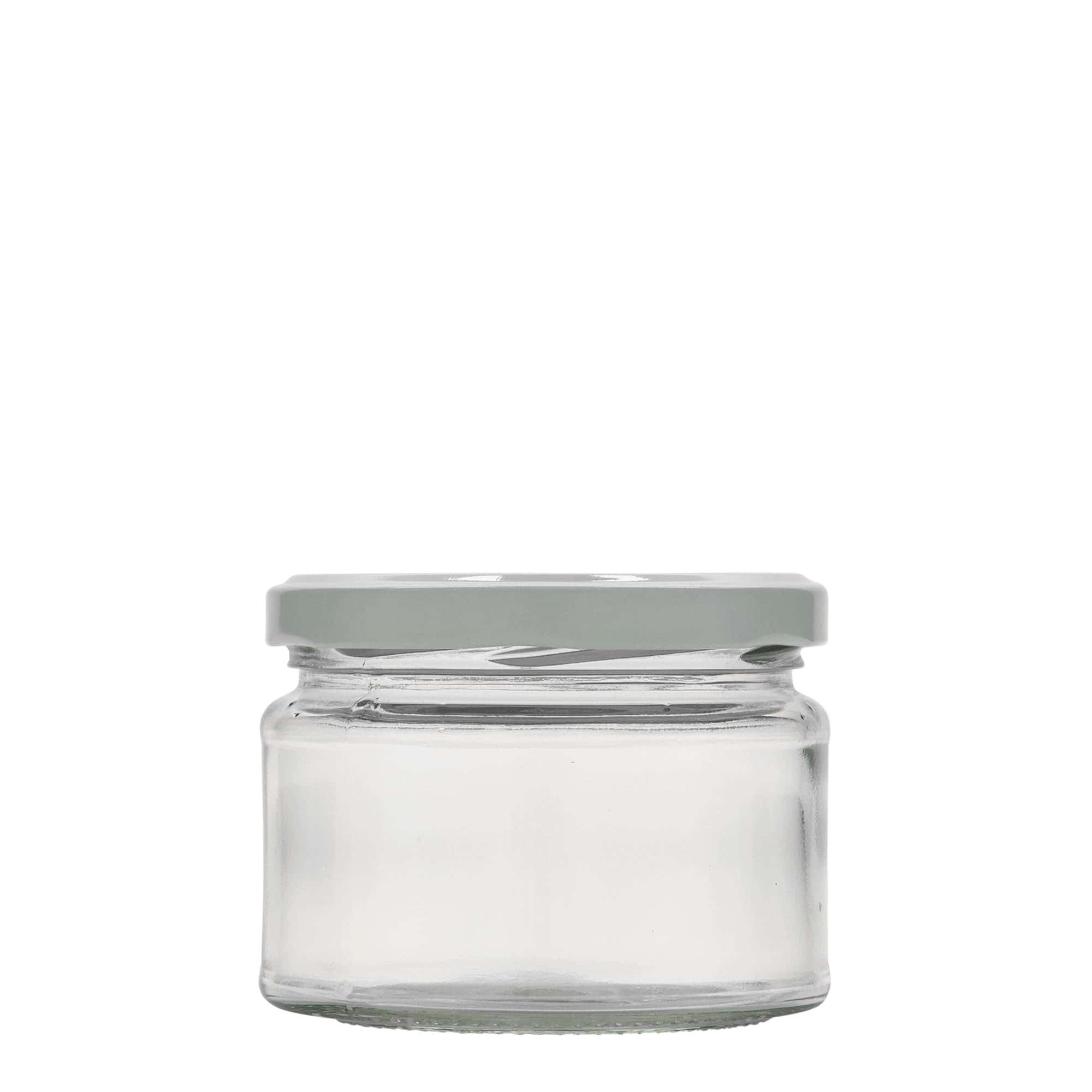 280 ml plat rond glas, opening: twist-off (TO 82)