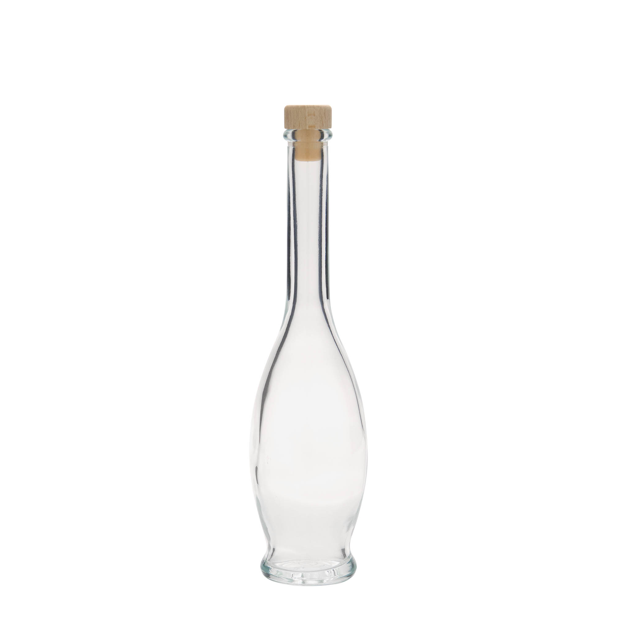 100 ml glazen fles 'Gina', opening: kurk 100 ml glazen fles 'Gina', opening: kurk