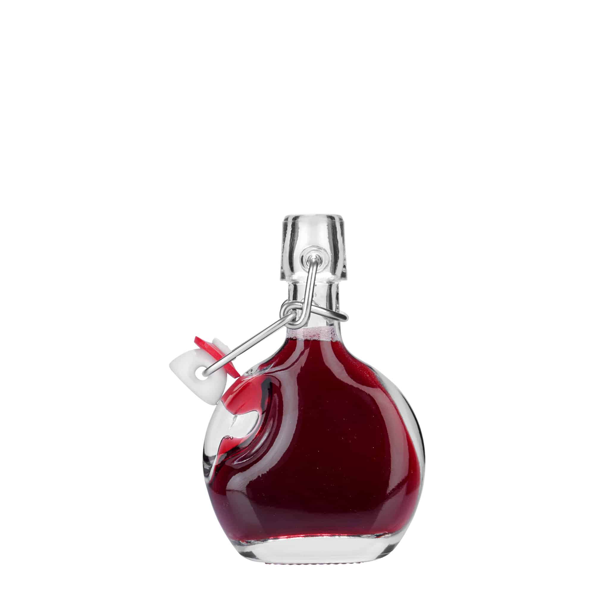 40 ml glazen fles 'Lukas', ovaal, opening: beugelsluiting