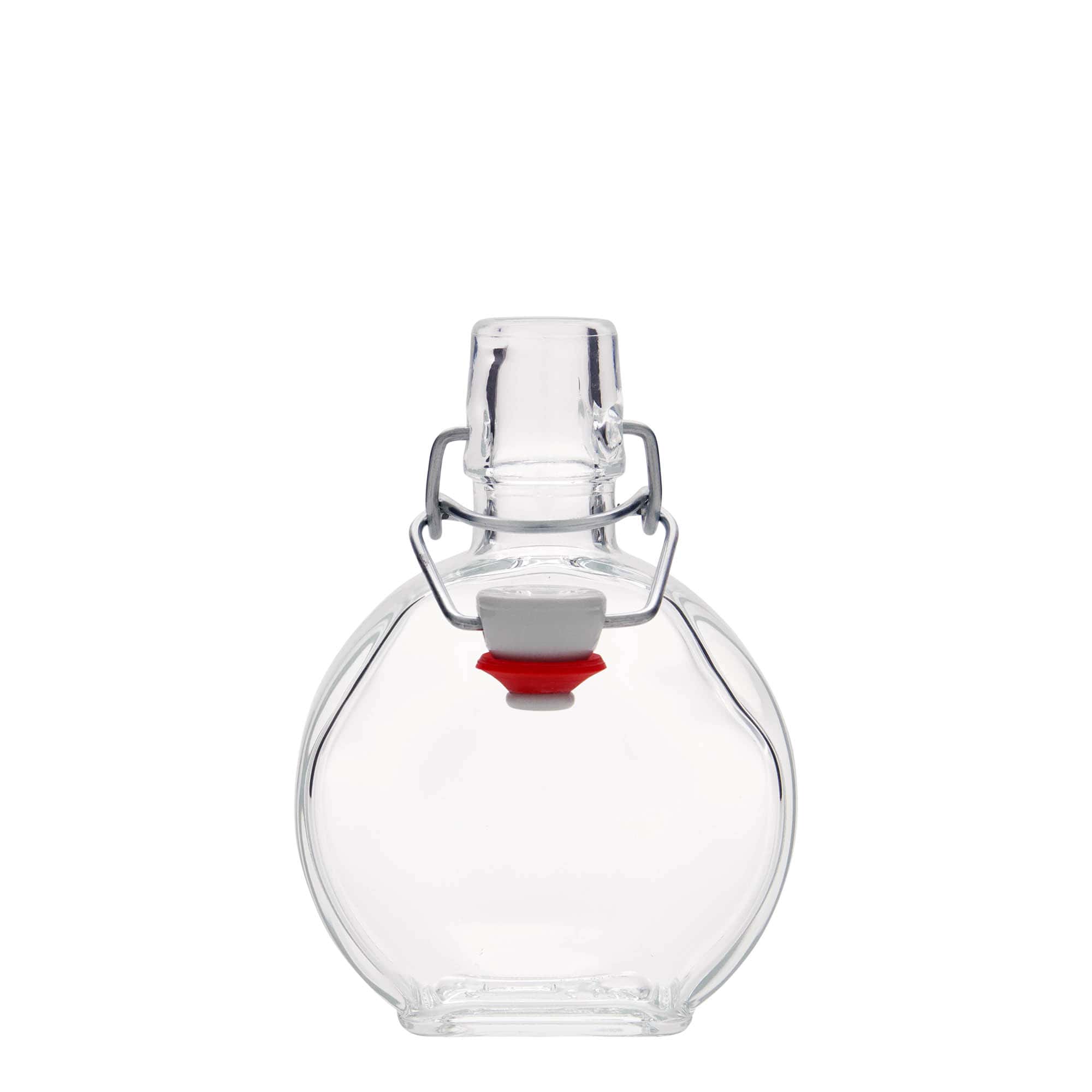 200 ml glazen fles 'Sensatione', rechthoekig, opening: beugelstop 200 ml glazen fles 'Sensatione', rechthoekig, opening: beugelstop