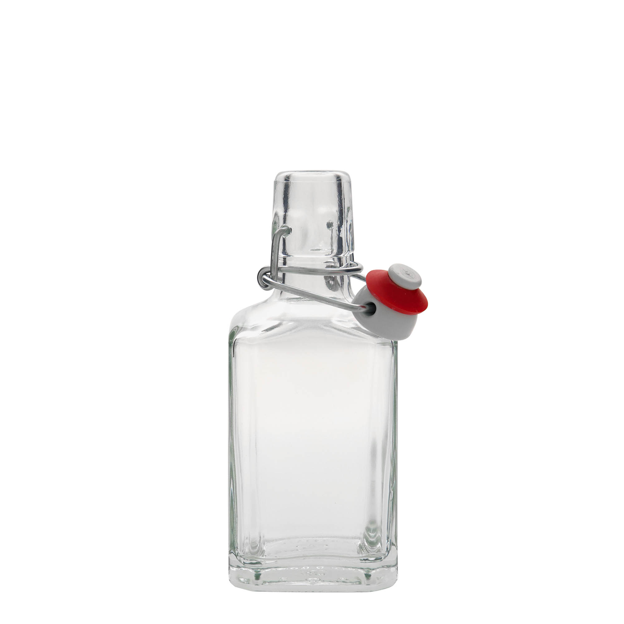 250 ml glazen fles 'Rialto', vierkant, opening: beugelsluiting