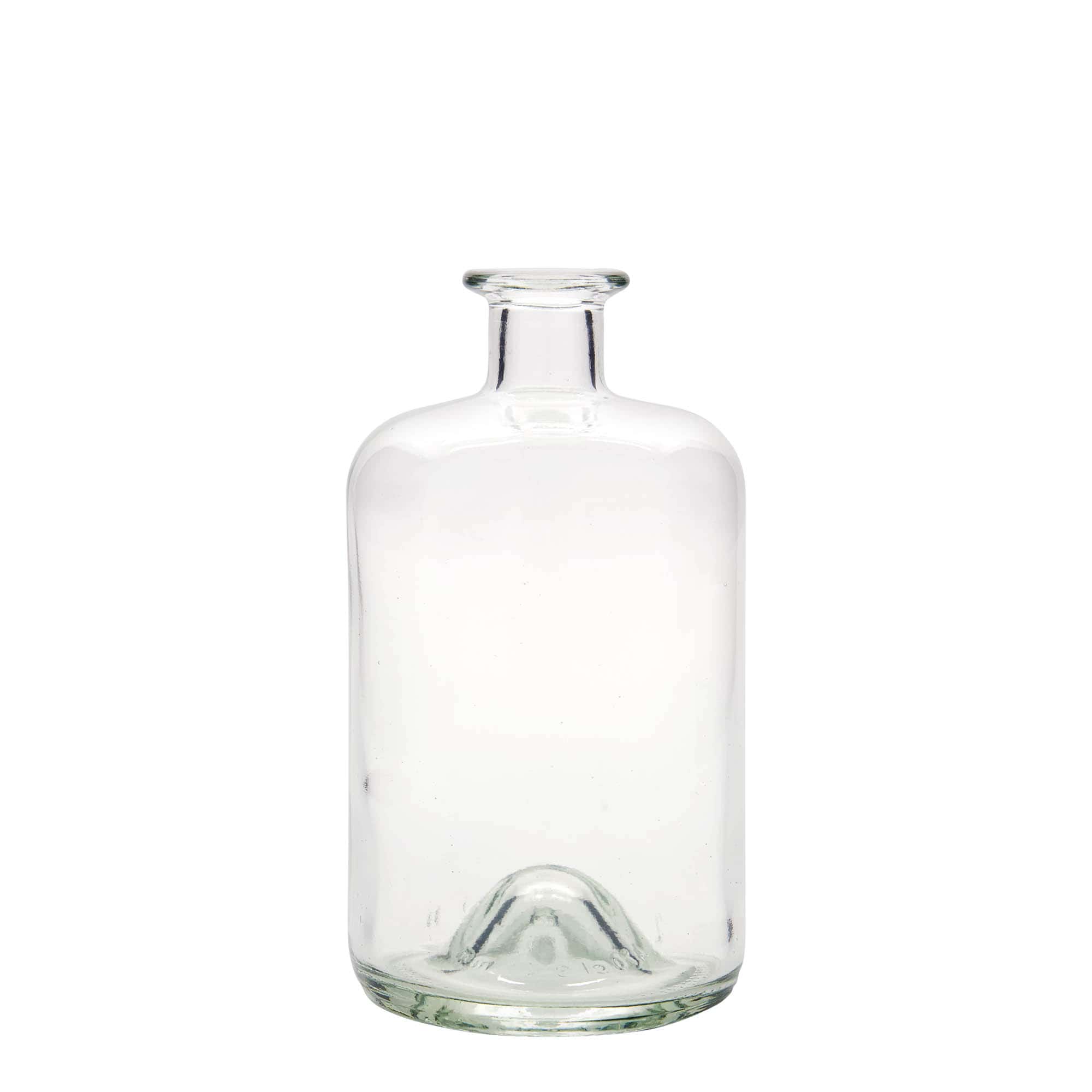 Glazen fles Apotheker, 700 ml, monding: kurk Glazen fles Apotheker, 700 ml, monding: kurk