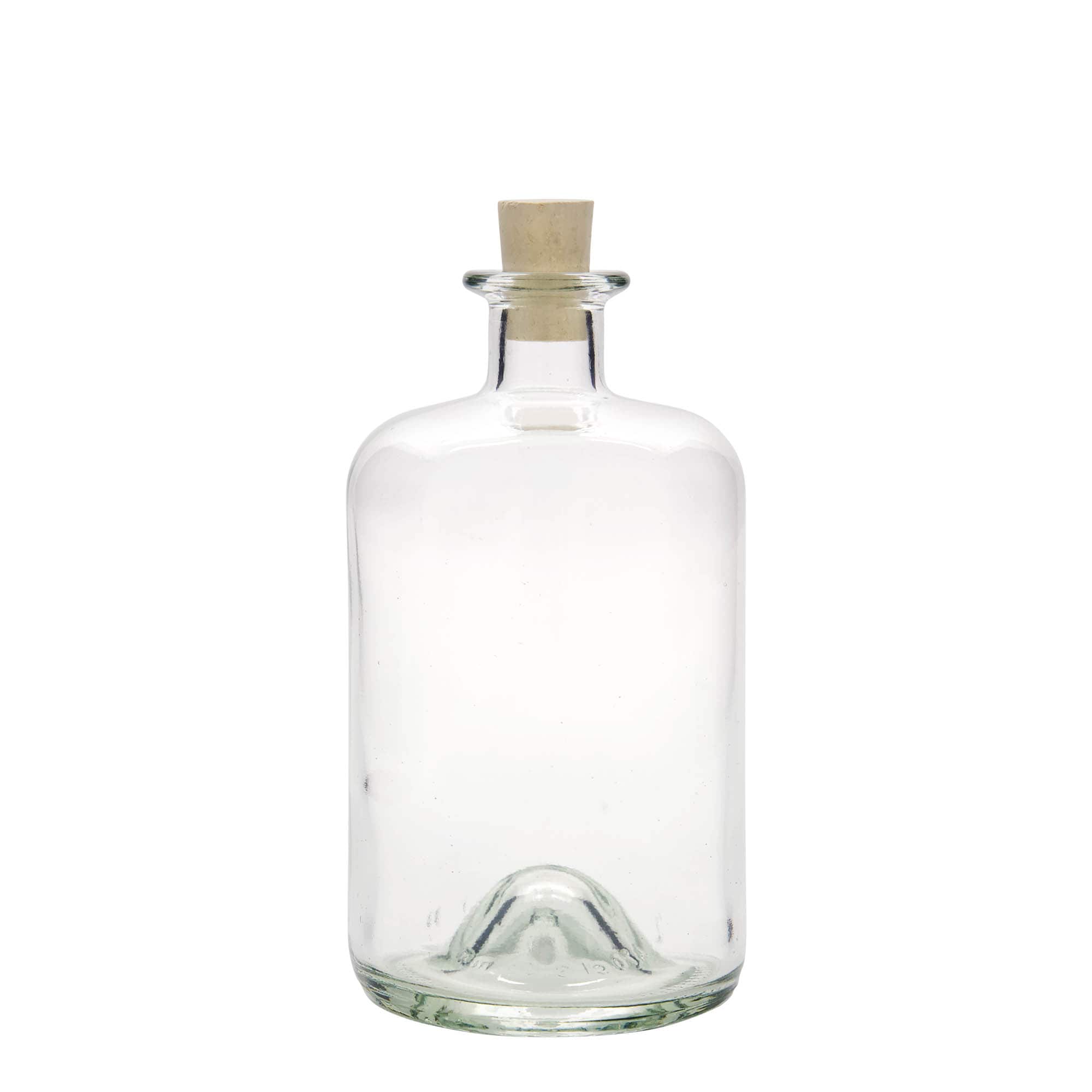 700 ml glazen fles apotheker, opening: kurk
