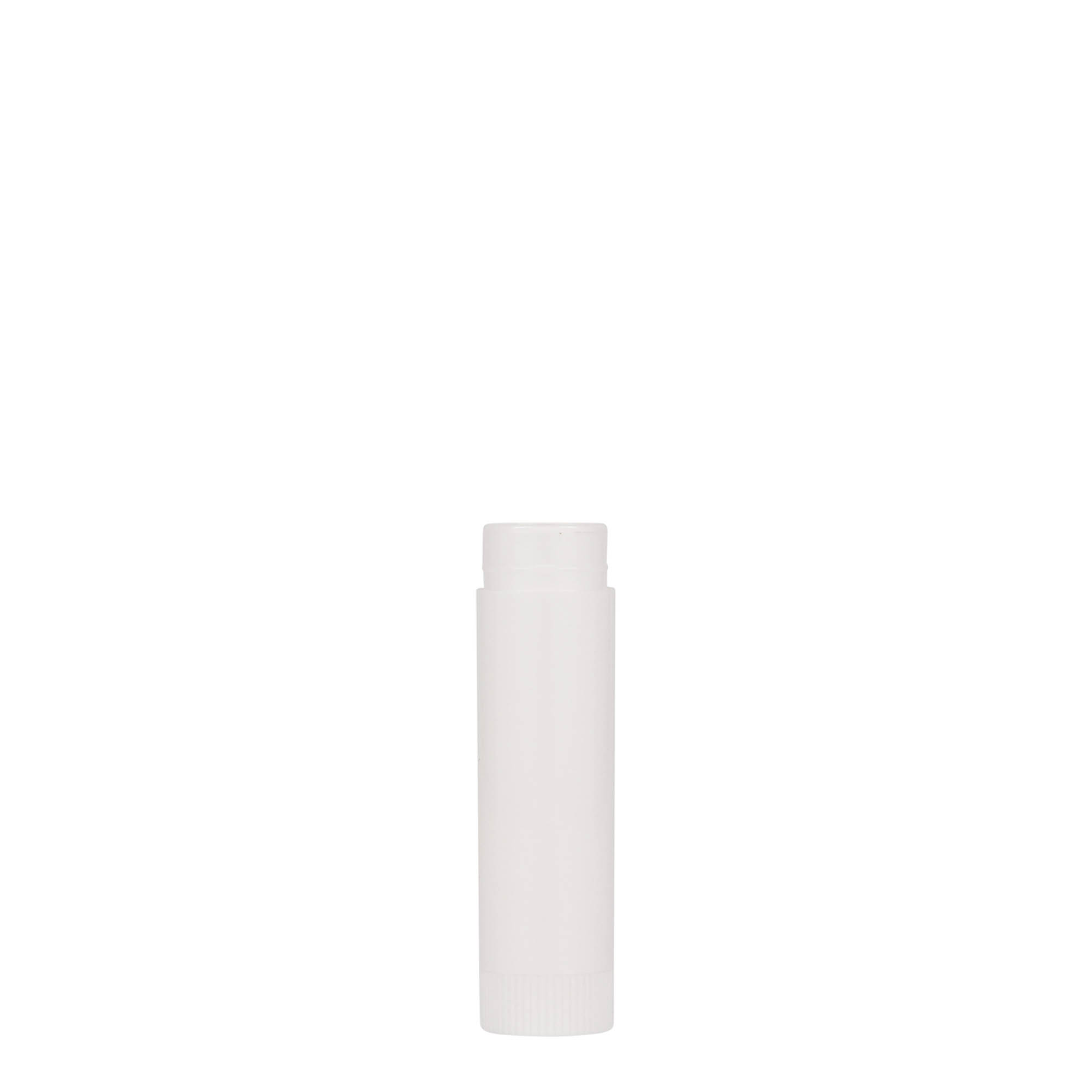 6 ml lippenstifthuls, PP-kunststof, wit 6 ml lippenstifthuls, PP-kunststof, wit