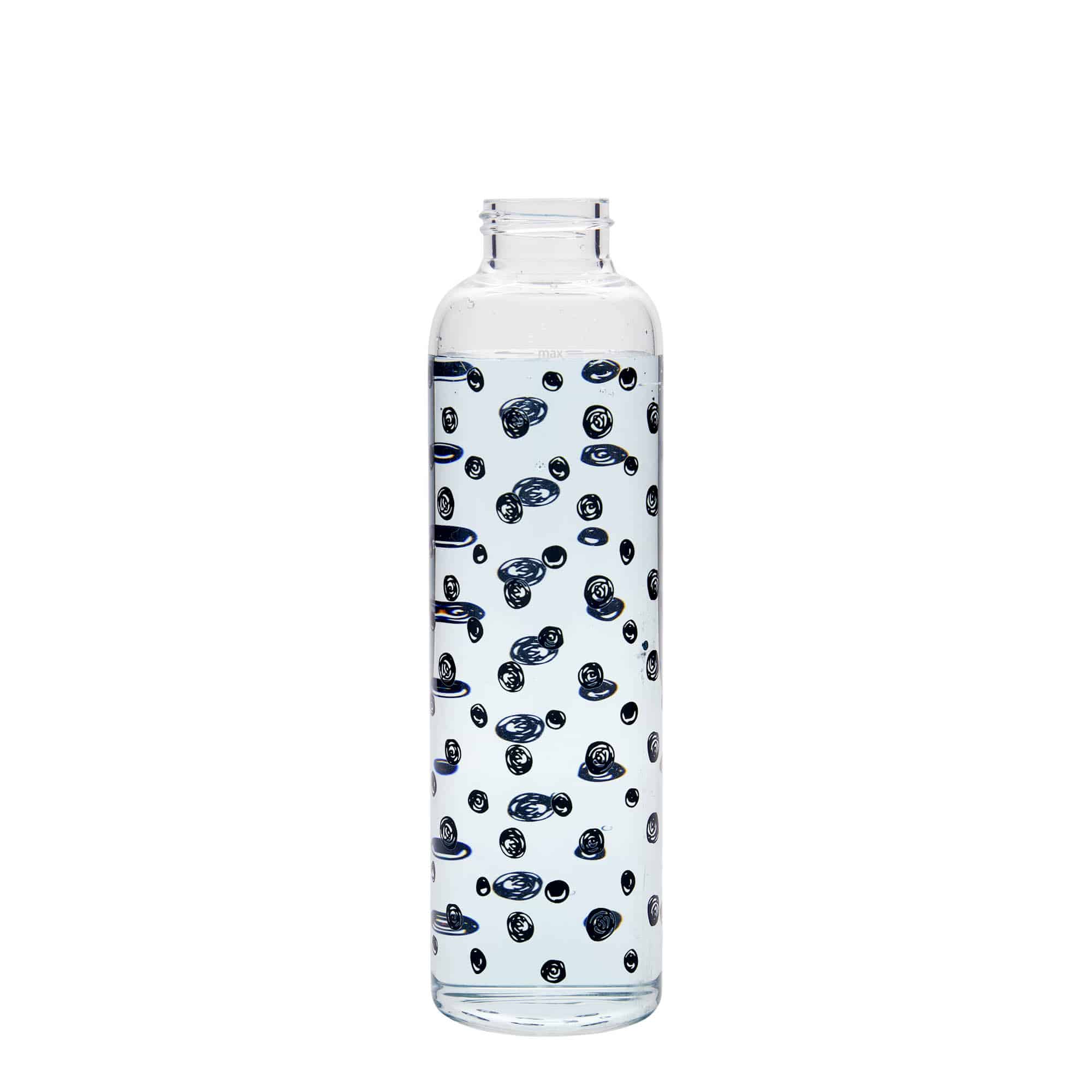 500 ml drinkfles 'Perseus - Zwarte stippen', opening: schroefdop 500 ml drinkfles 'Perseus - Zwarte stippen', opening: schroefdop
