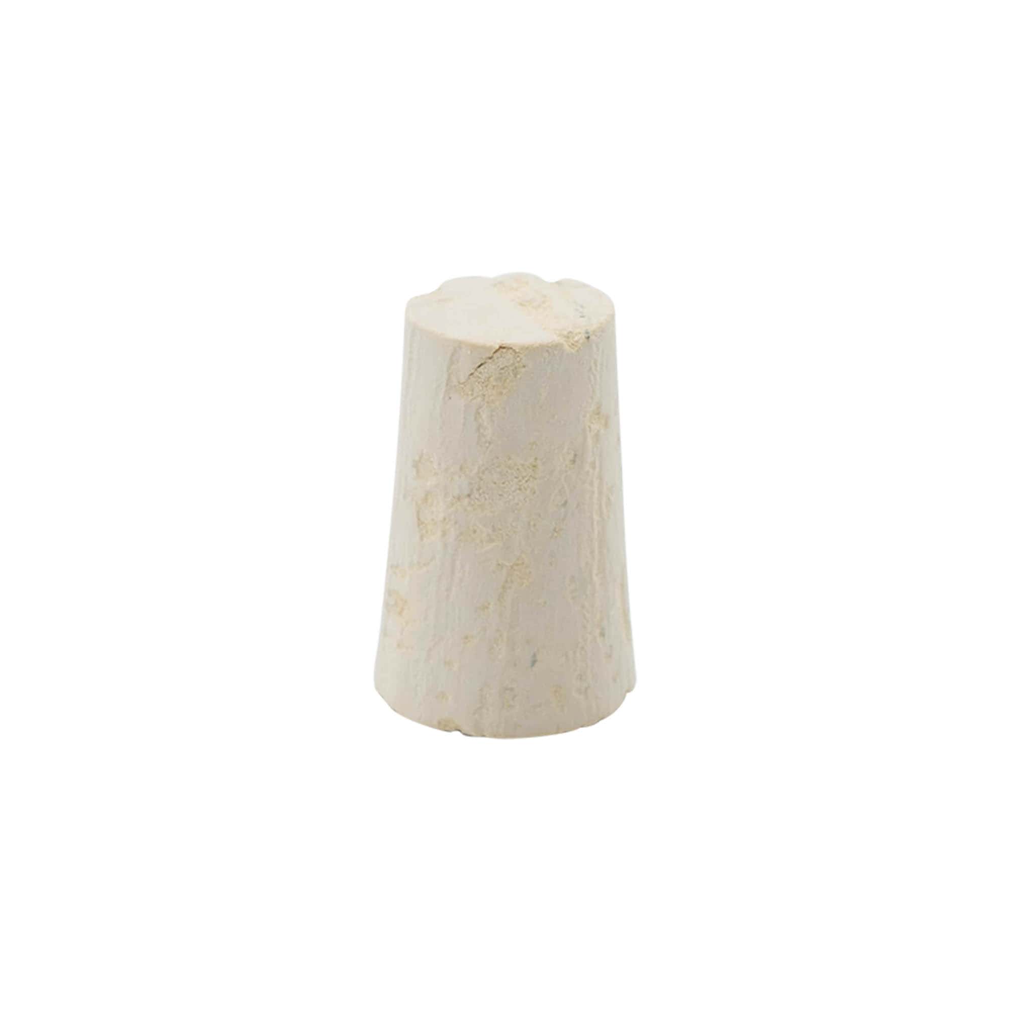 Spitskurk 17-21 x 33, perskurk, beige, voor opening: kurk