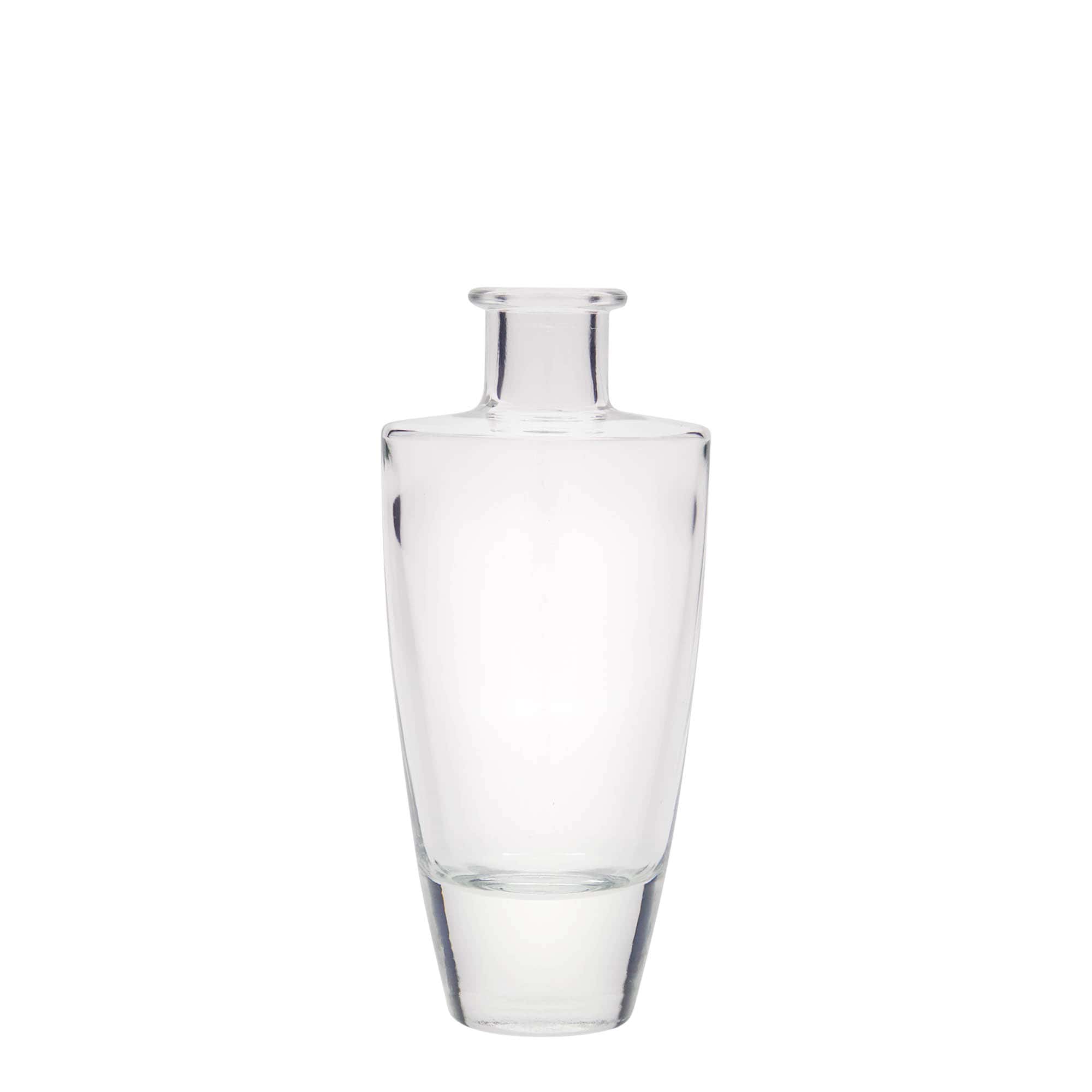 200 ml glazen fles 'Vanessa', ovaal, opening: kurk
