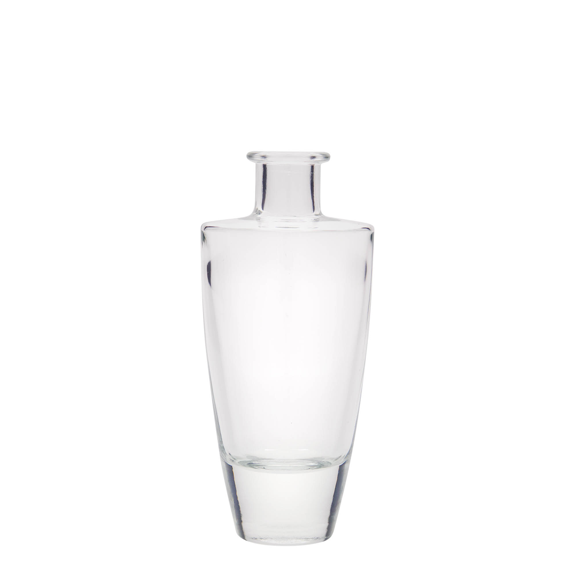 200 ml glazen fles 'Vanessa', ovaal, opening: kurk