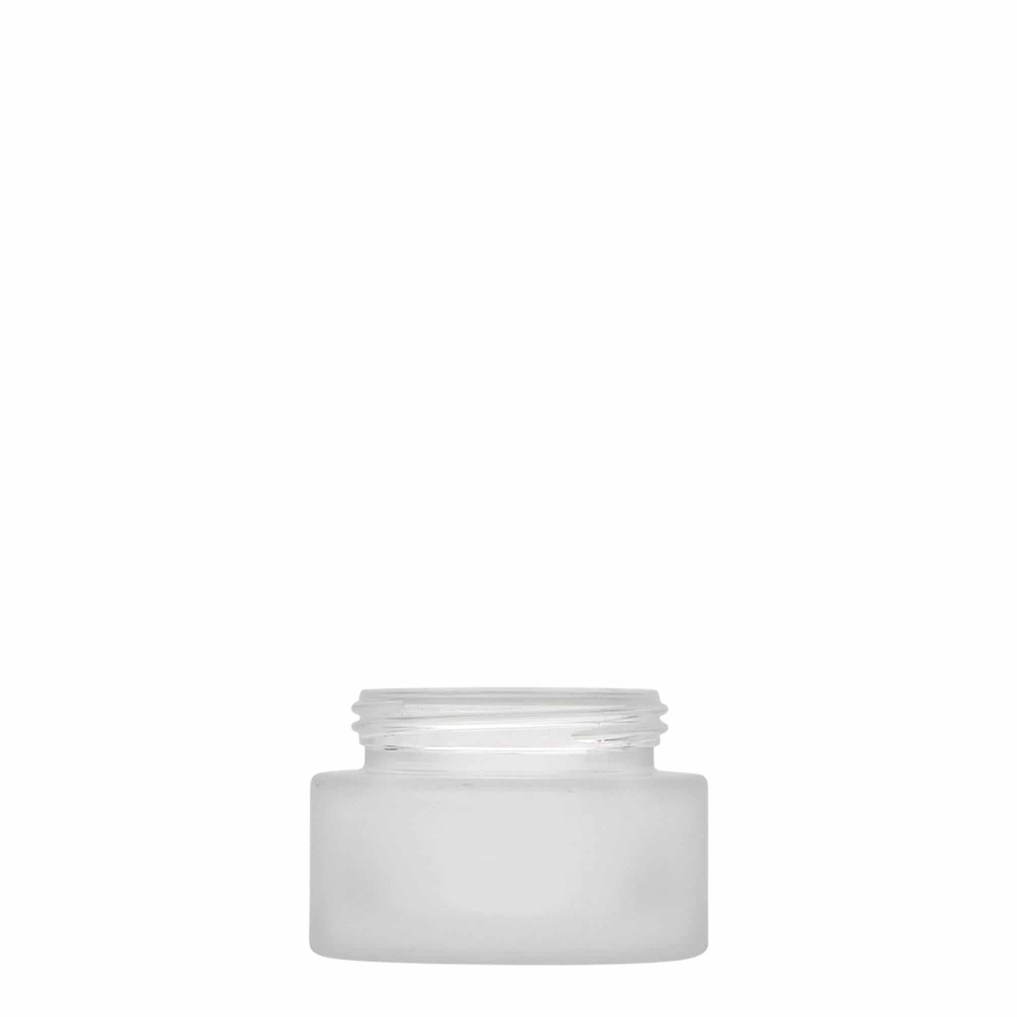 Potje 'Platin Edition', 30 ml, glas, gematteerd, monding: schroefsluiting