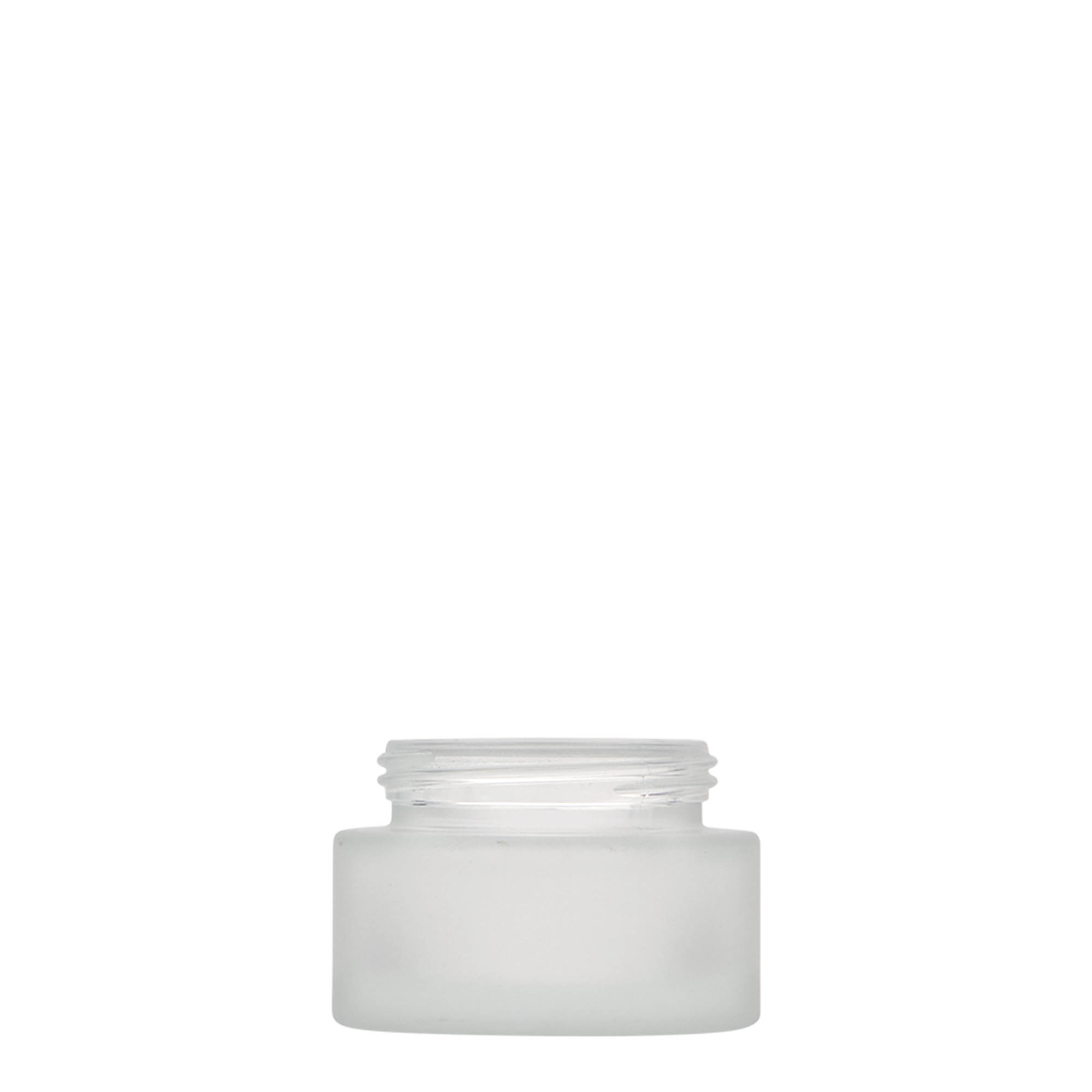30 ml potje 'Platin Edition', glas, mat, opening: schroefdop