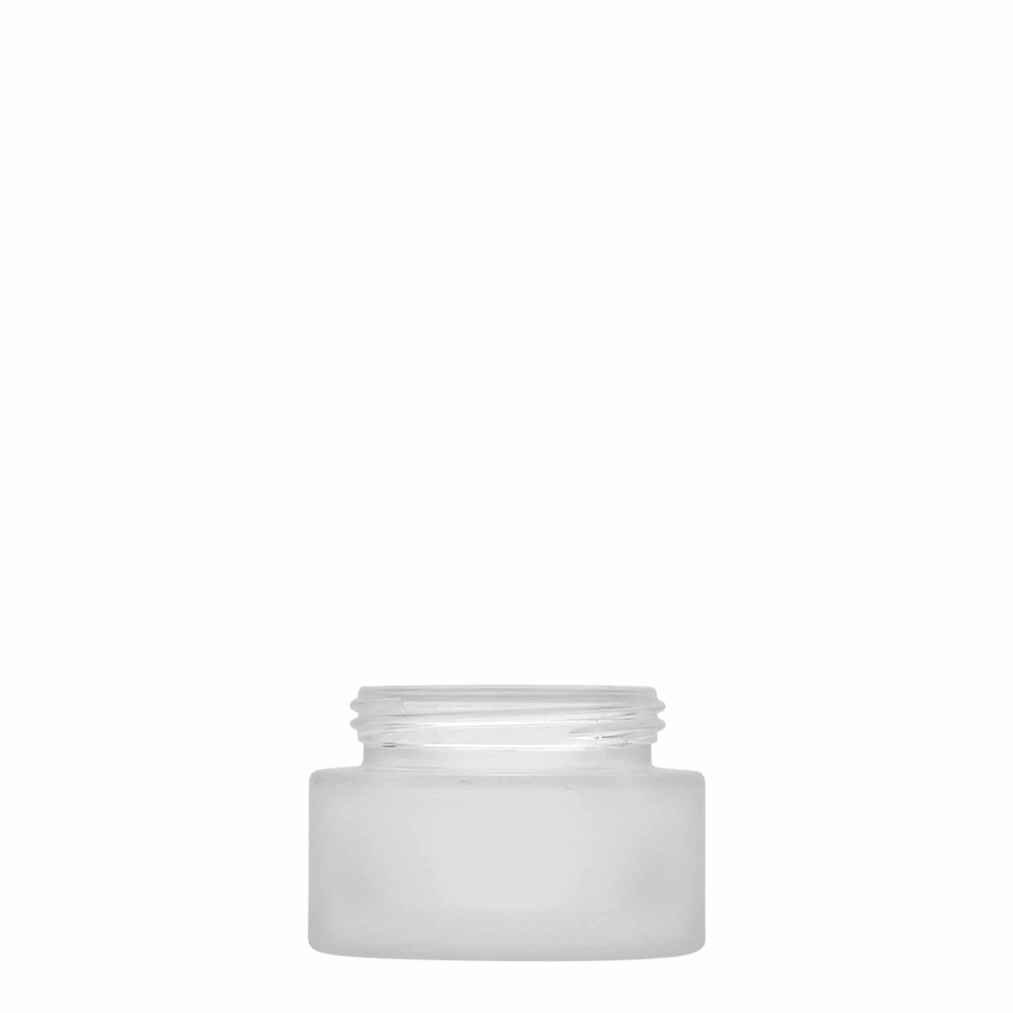 30 ml potje 'Platin Edition', glas, mat, opening: schroefdop
