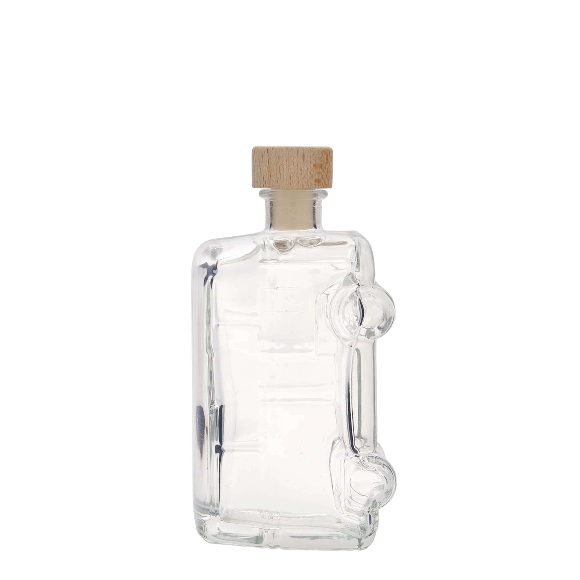 200 ml glazen fles 'Bulli', opening: kurk