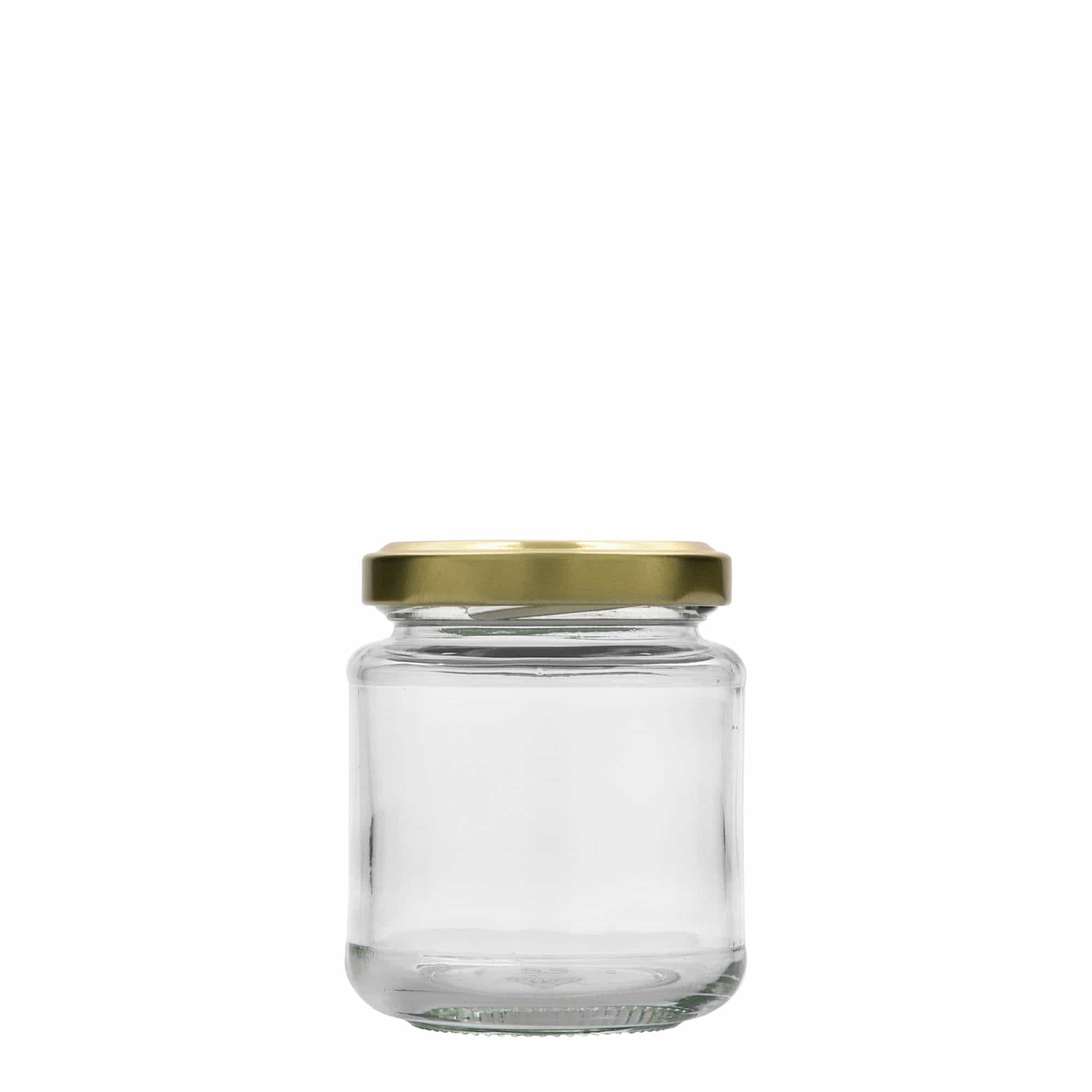 142 ml rund glas, opening: twist-off (TO 53)