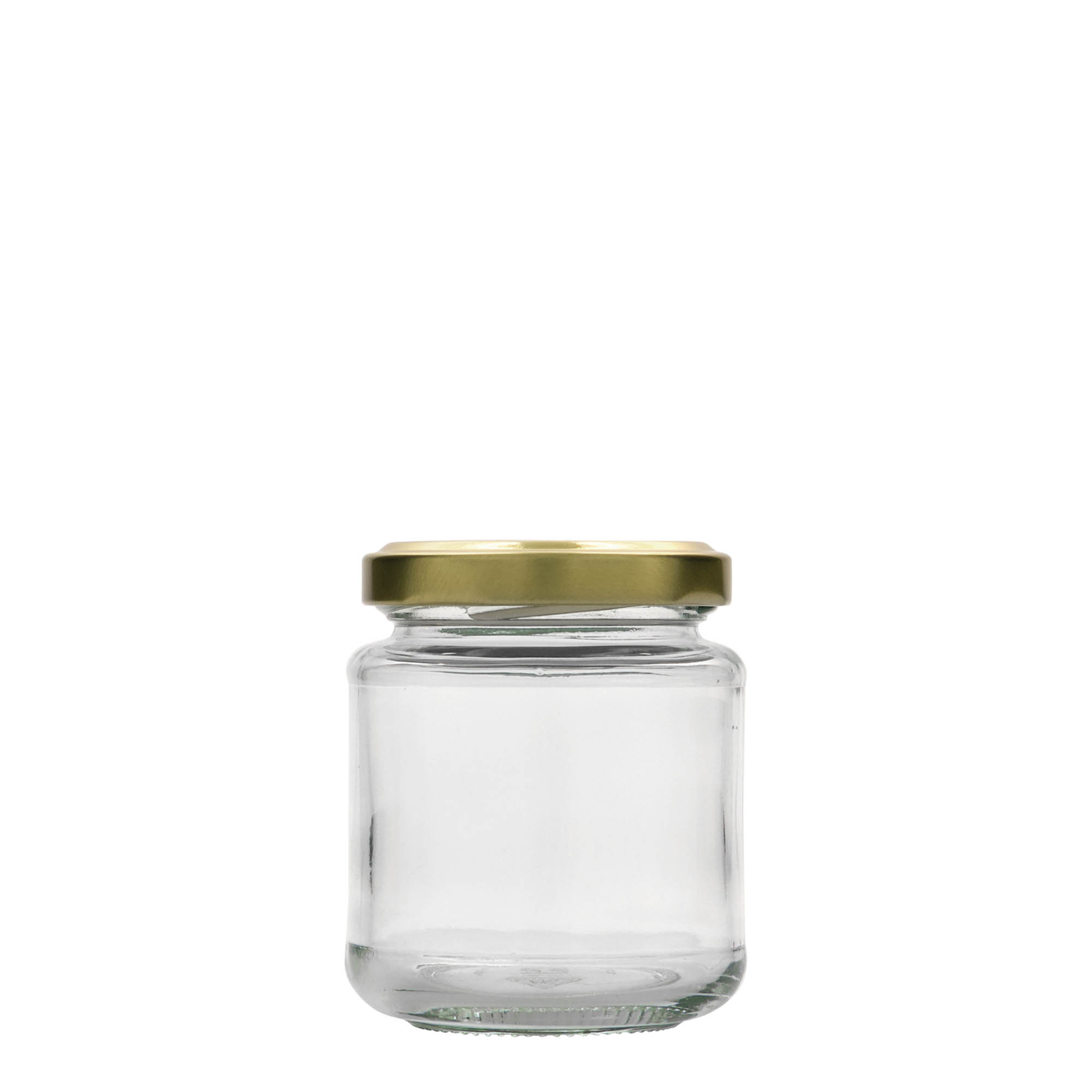 142 ml rund glas, opening: twist-off (TO 53) 142 ml rund glas, opening: twist-off (TO 53)