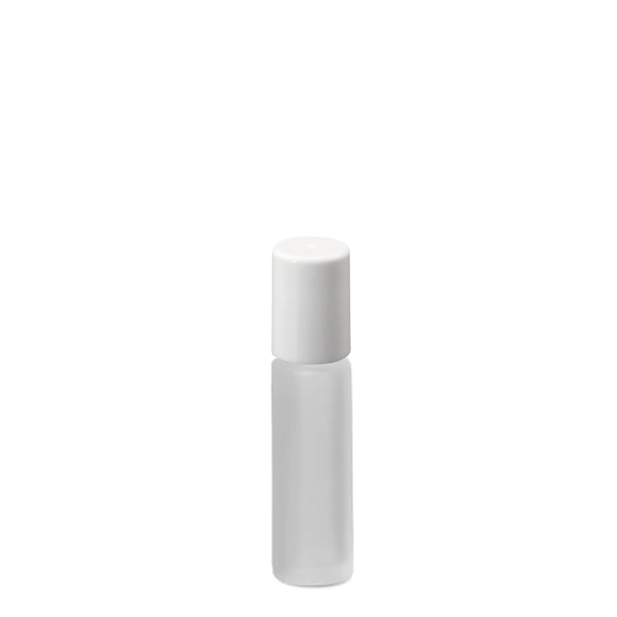 10 ml roll-on fles, glas, mat, opening: schroefdop 10 ml roll-on fles, glas, mat, opening: schroefdop