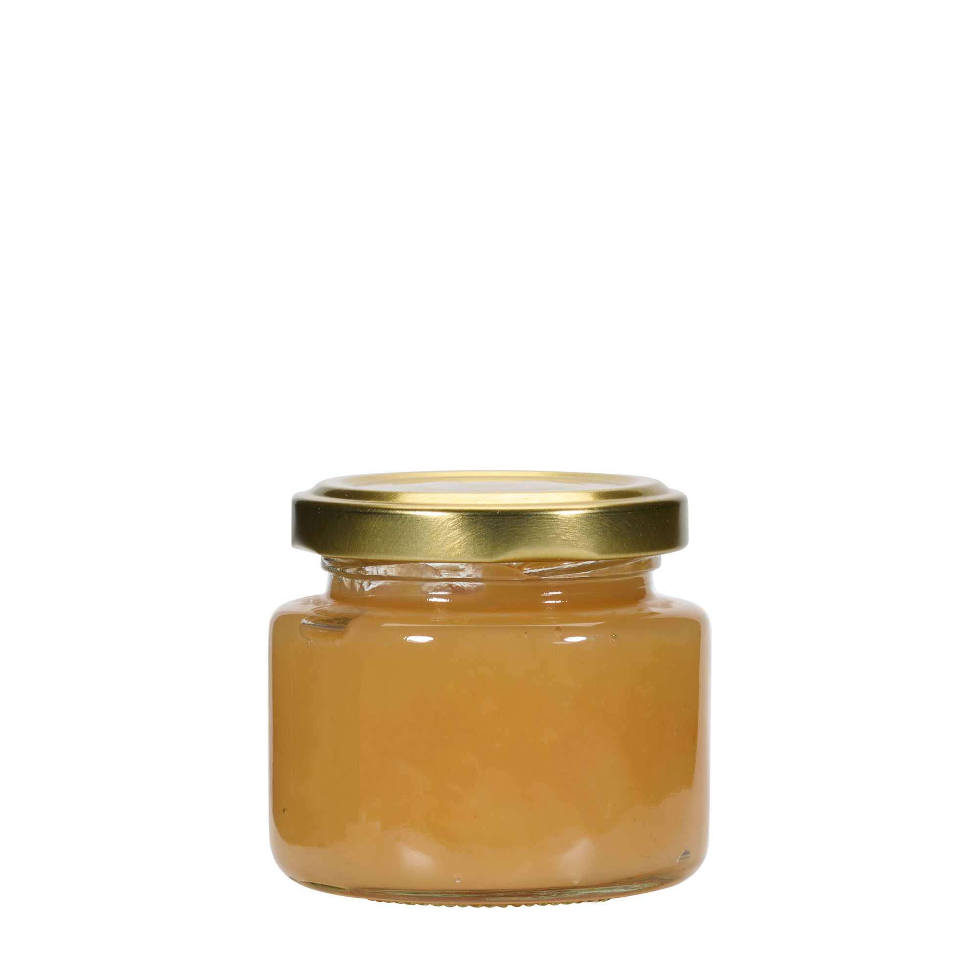 110 ml ronde glazen pot, opening: Twist-Off (TO 53) 110 ml ronde glazen pot, opening: Twist-Off (TO 53)